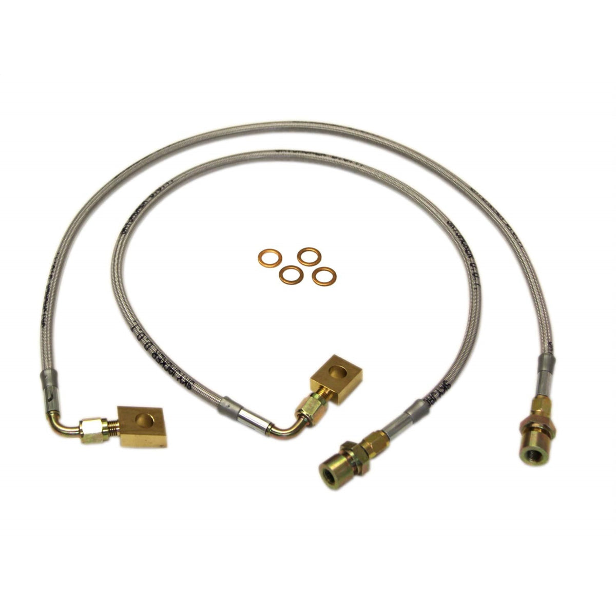 Skyjacker (Fbl92) 4'- 8' Stainless Steel Brake Line - Pair