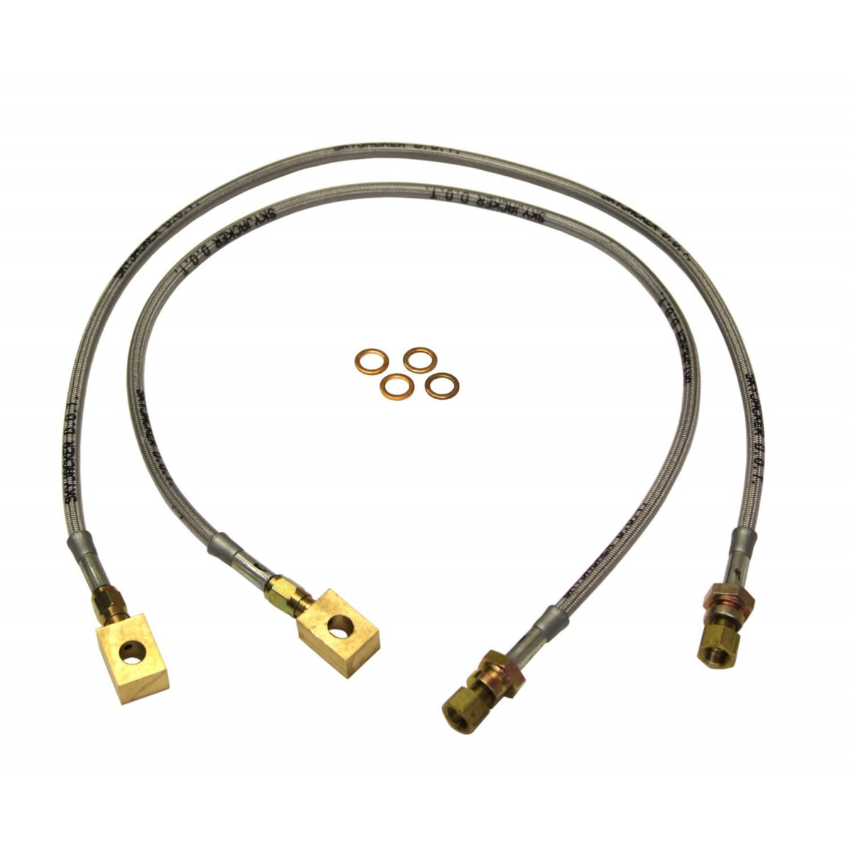 Skyjacker (Fbl93) 4'- 6' Stainless Steel Brake Line - Pair