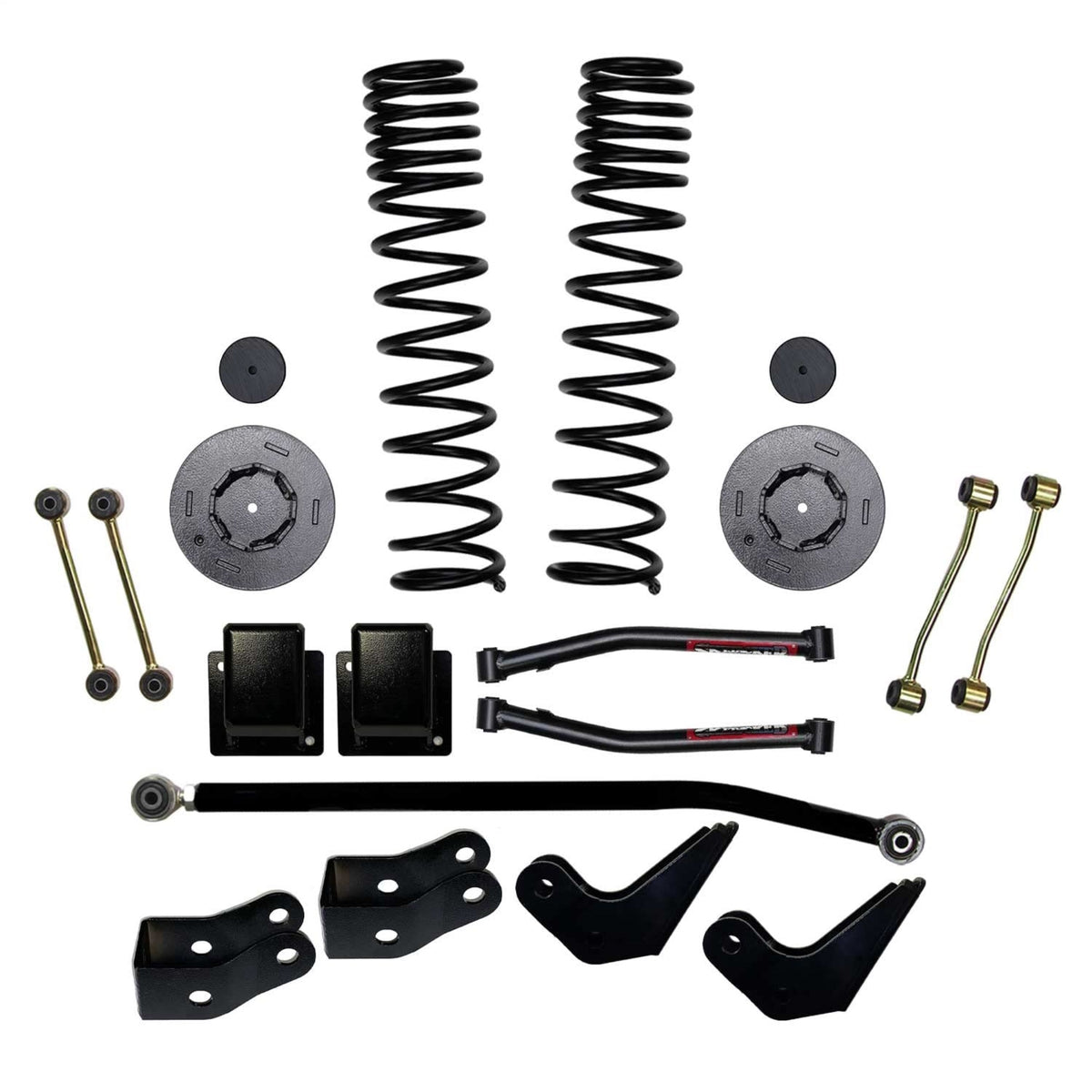 Skyjacker G350Pelt - 3.5' Dual Rate Front And Rear Long-Travel Coil Spring Lift Kit
