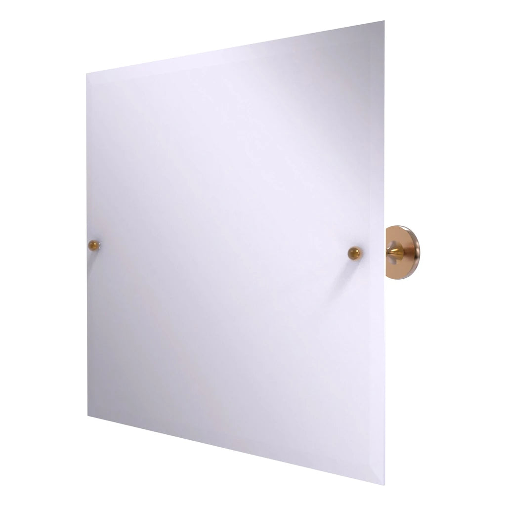 Shadwell Collection Frameless Landscape Rectangular Tilt Mirror With Beveled Edge - Sl-93-Bbr