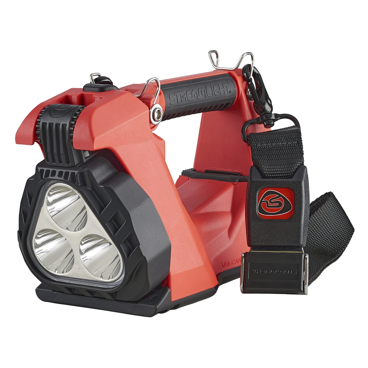Streamlight 44365 Vulcan Clutch 1700-Lumen Rechargeable Multi-Function Lantern With Vehicle Mount System 12V Dc, Includes Quick Release Shoulder Strap, Orange