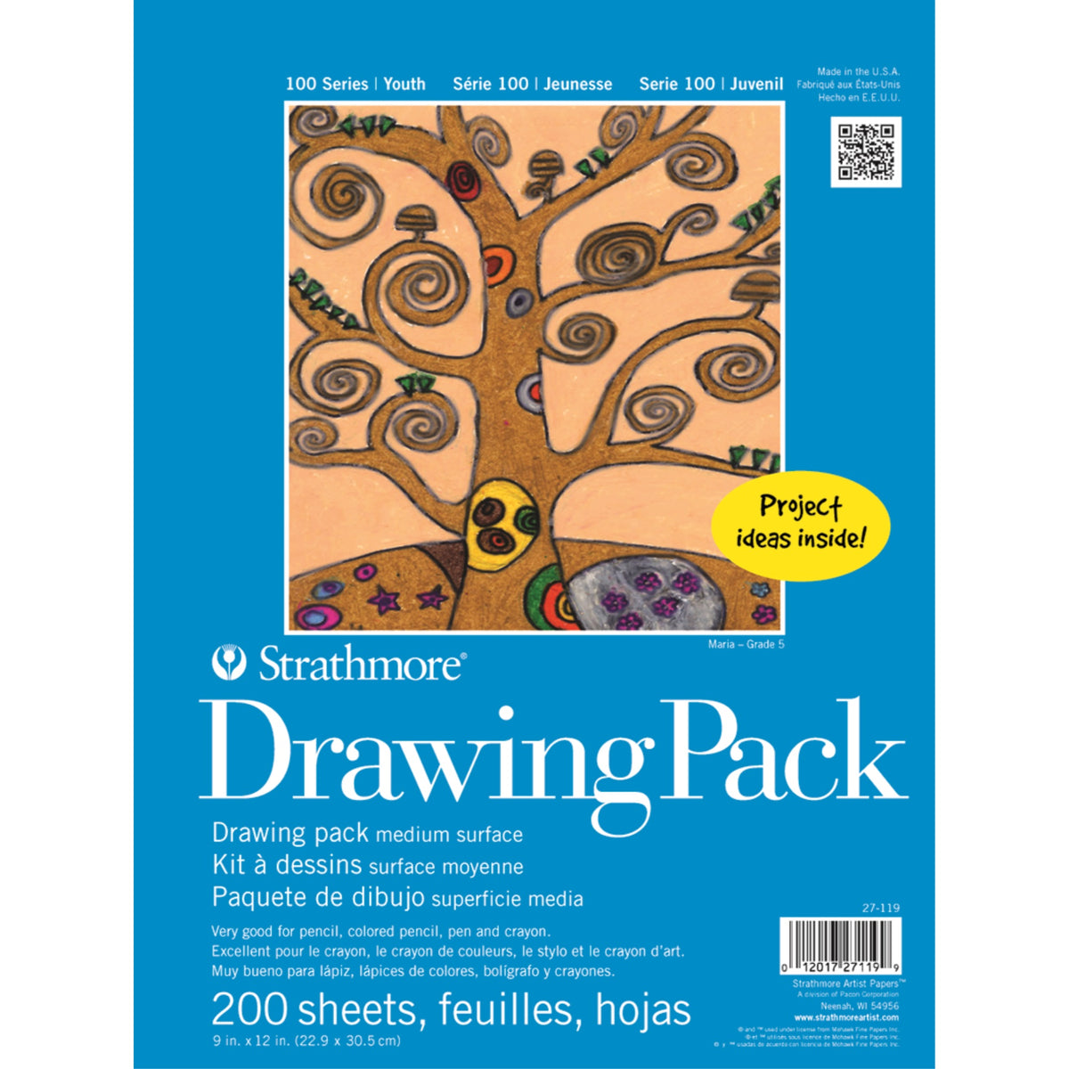 Kids Drawing Ppr 9X12 200Sh