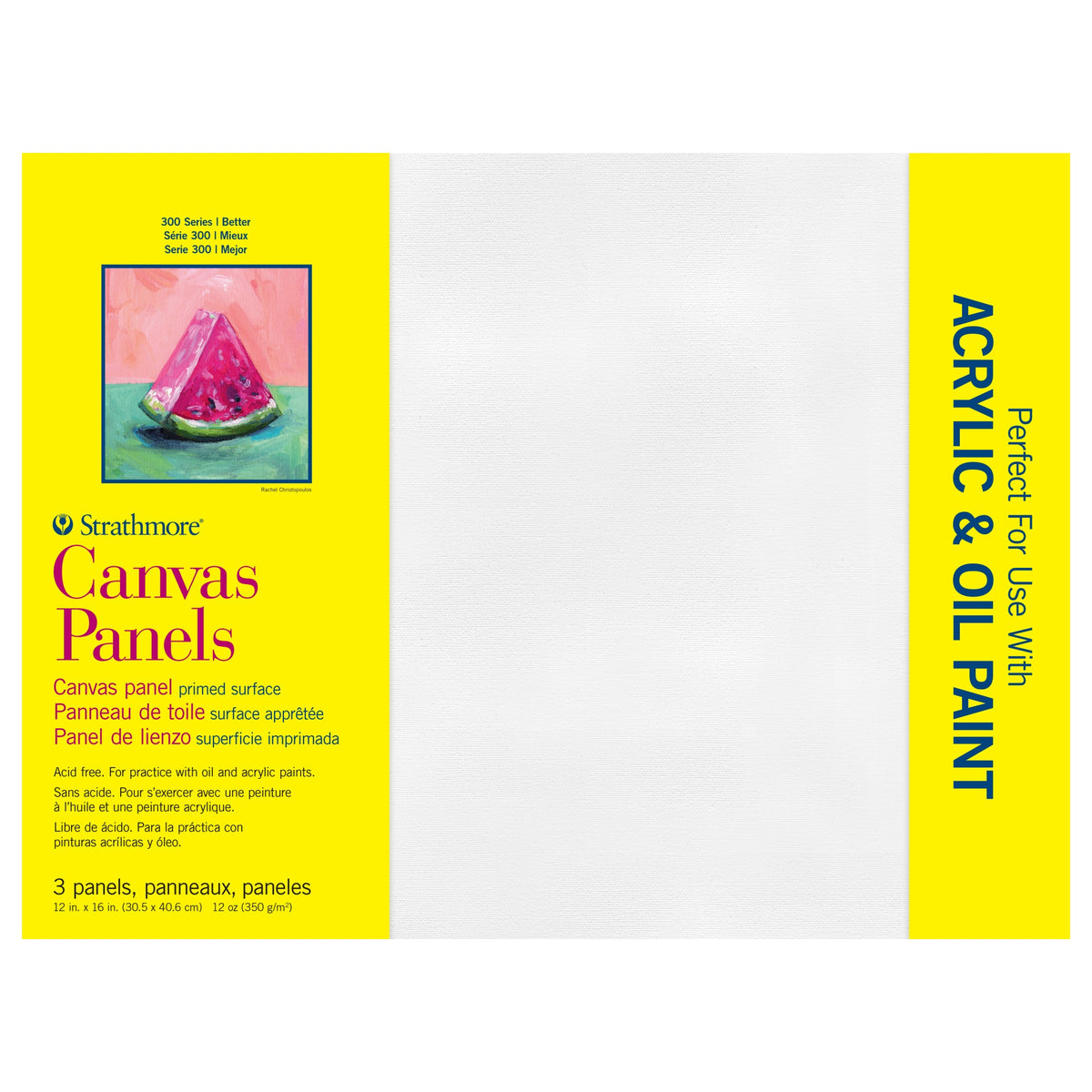 Canvas Panel 300 12X16 3Pc