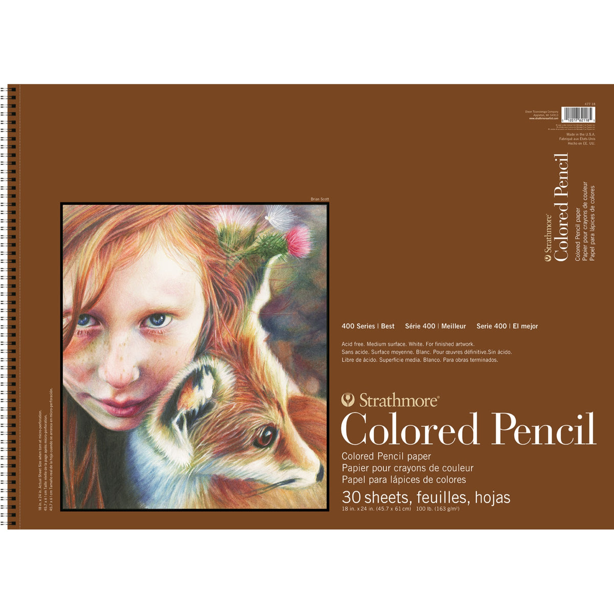 Color Pncl 400 18X24 30Sh (6)