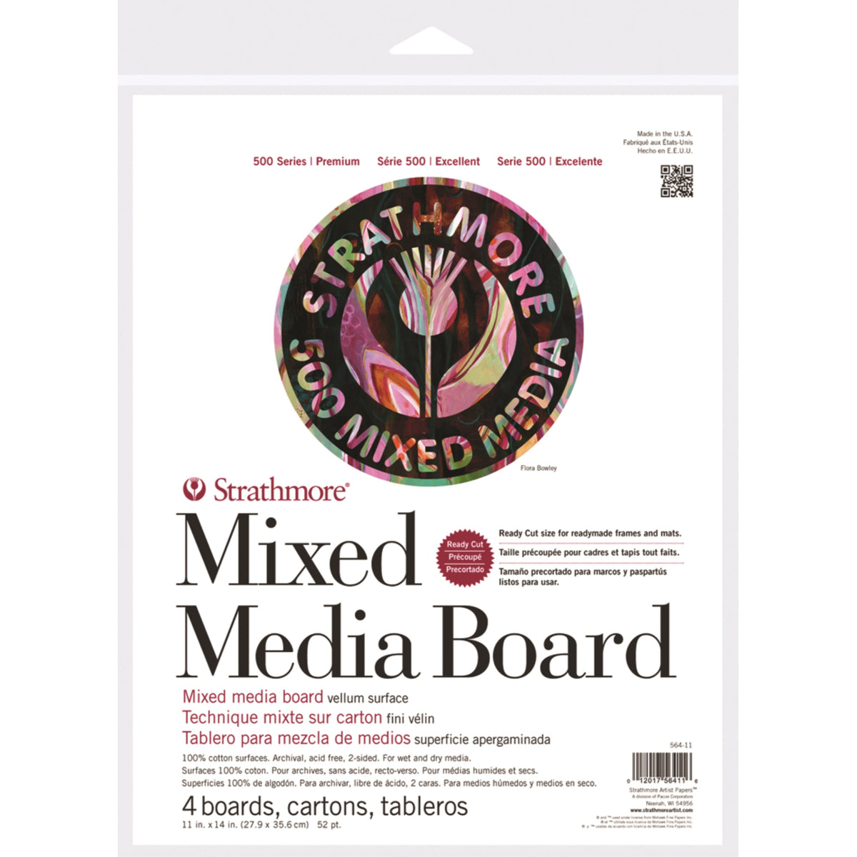 Mix Med 500 Board 4/Pak 11X14