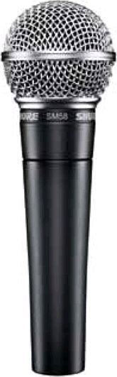 Handheld Microphone Ideal For Live Vocals Cable Not Included Dynamic Cartridge W/Cardioid Polar Pattern