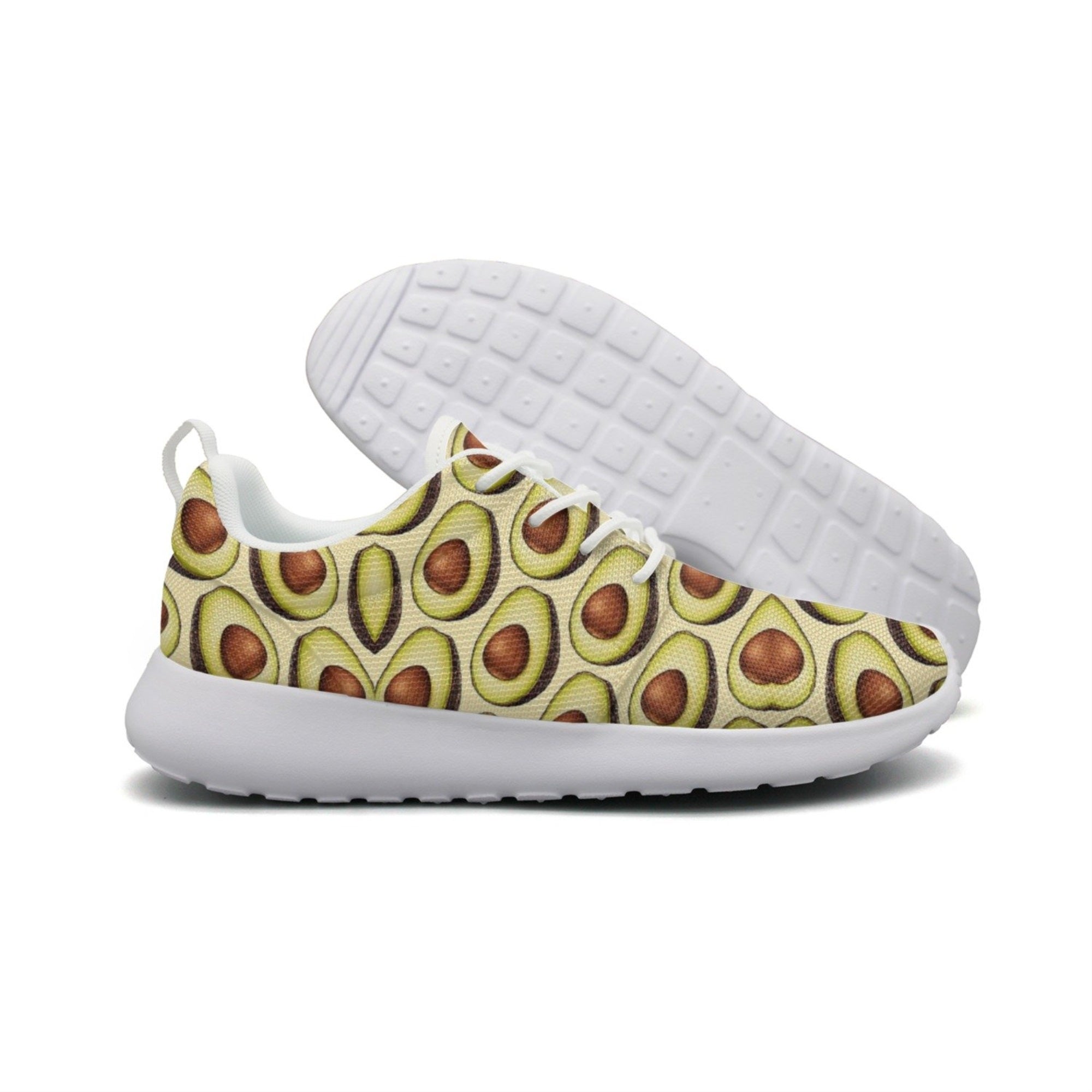 Love Avocados Women'S Athletic Running Shoe
