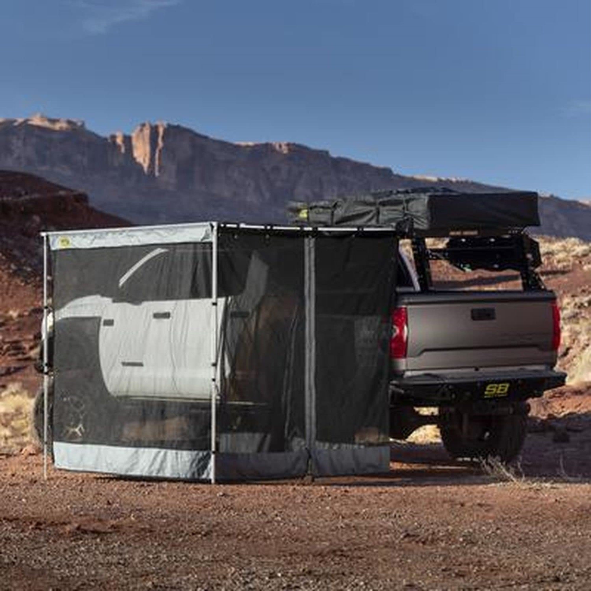 Smittybilt 2594 Gen2 8 Awning Mesh Room (Gray)