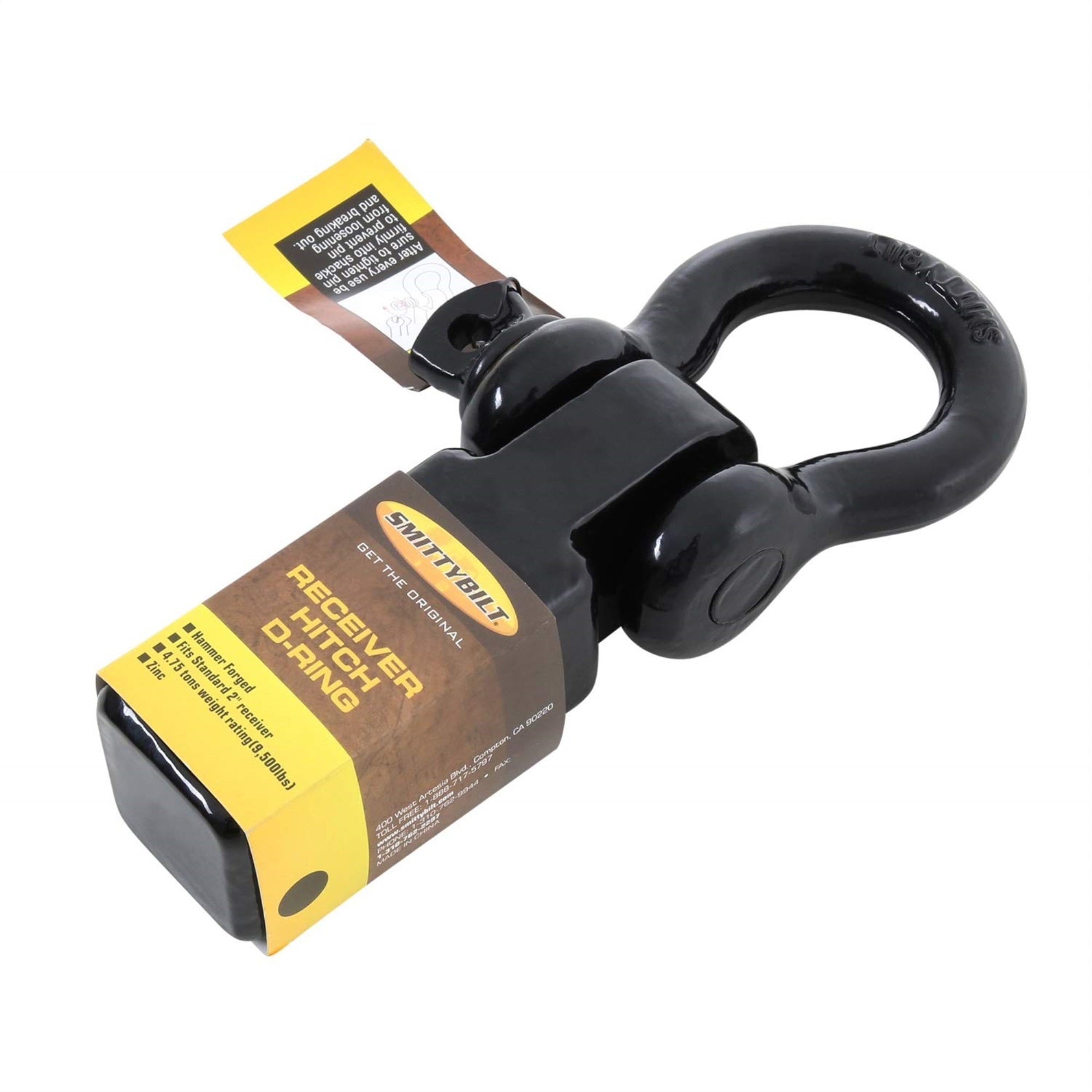 Smittybilt 2In Receiver Clevis Blk - Sb29312B