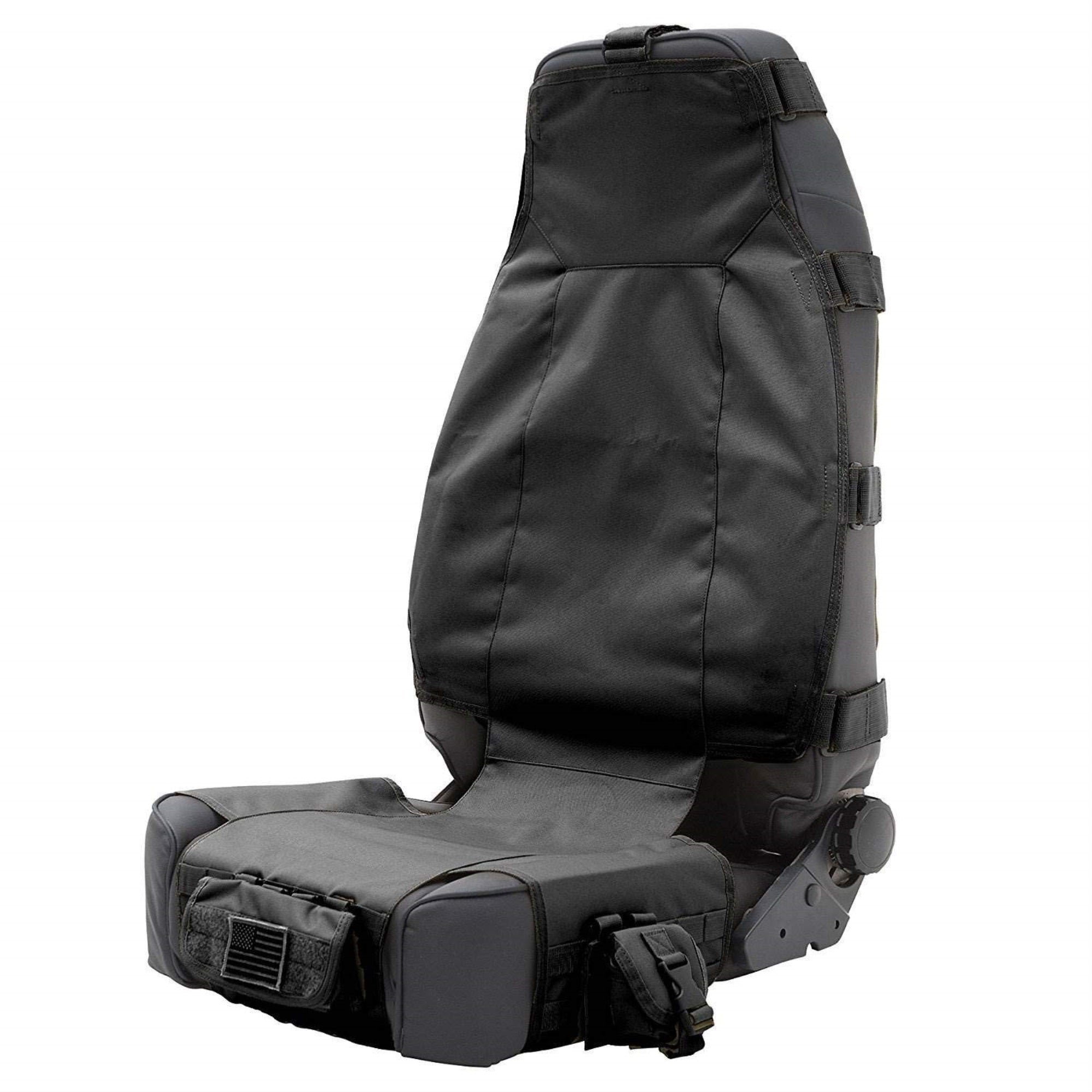 Smittybilt 5661001 Gear Black Front Seat Cover