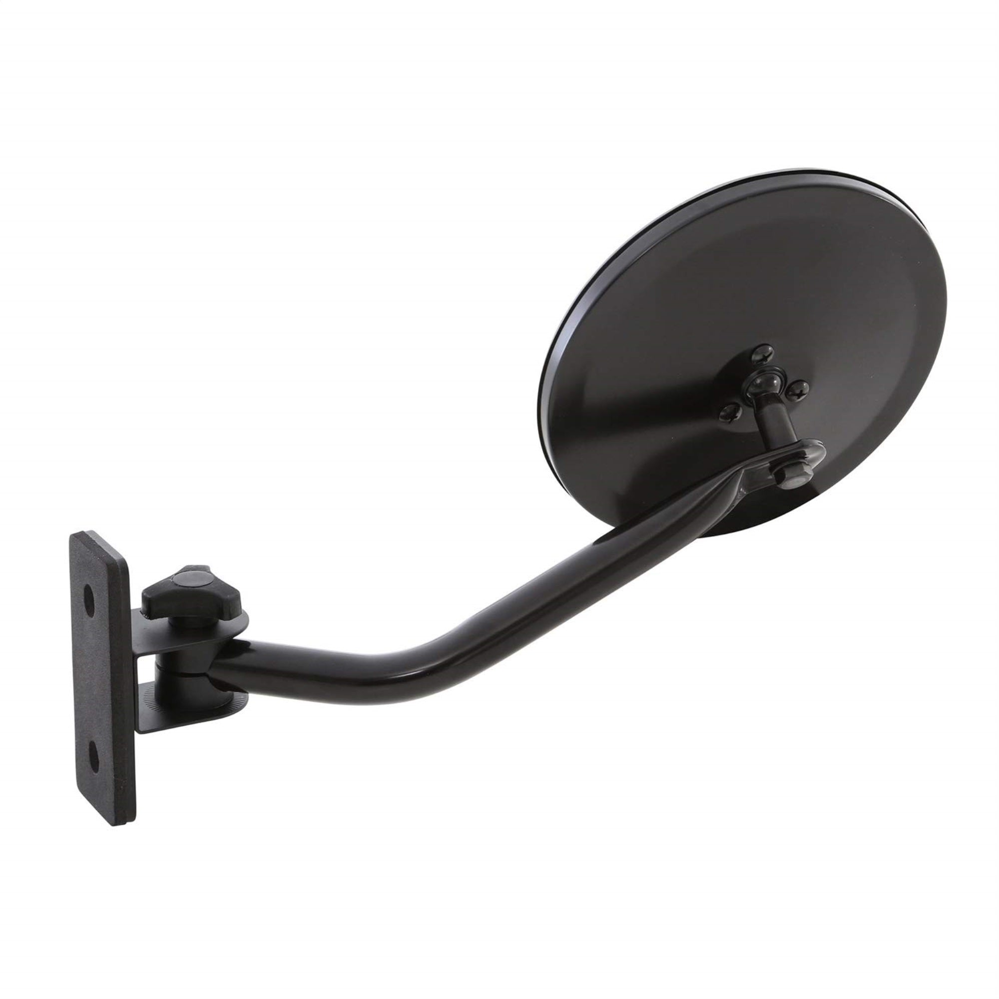 Tj/Jk Trail Mirrors Black 6In Round Pair