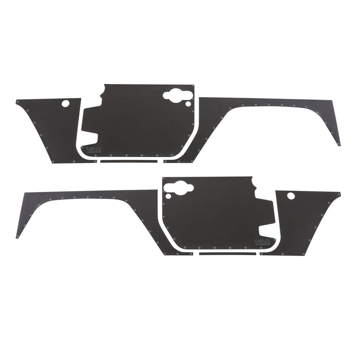 Smittybilt 76992 Black Mag-Armor Magnetic Trail Skin
