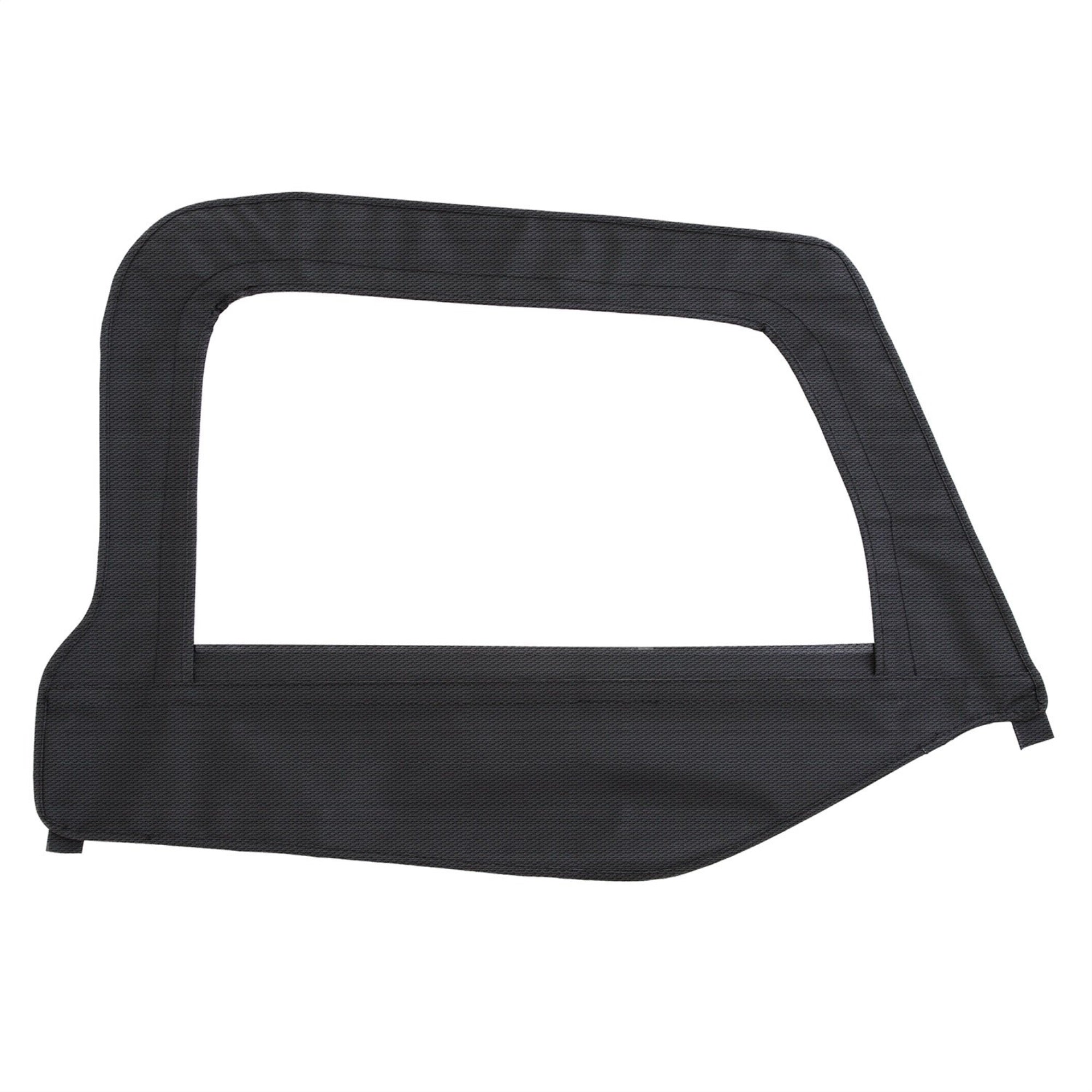 Smittybilt 79535 Black Diamond Passenger Side Oem Replacement Soft Top Door Skin With Frame