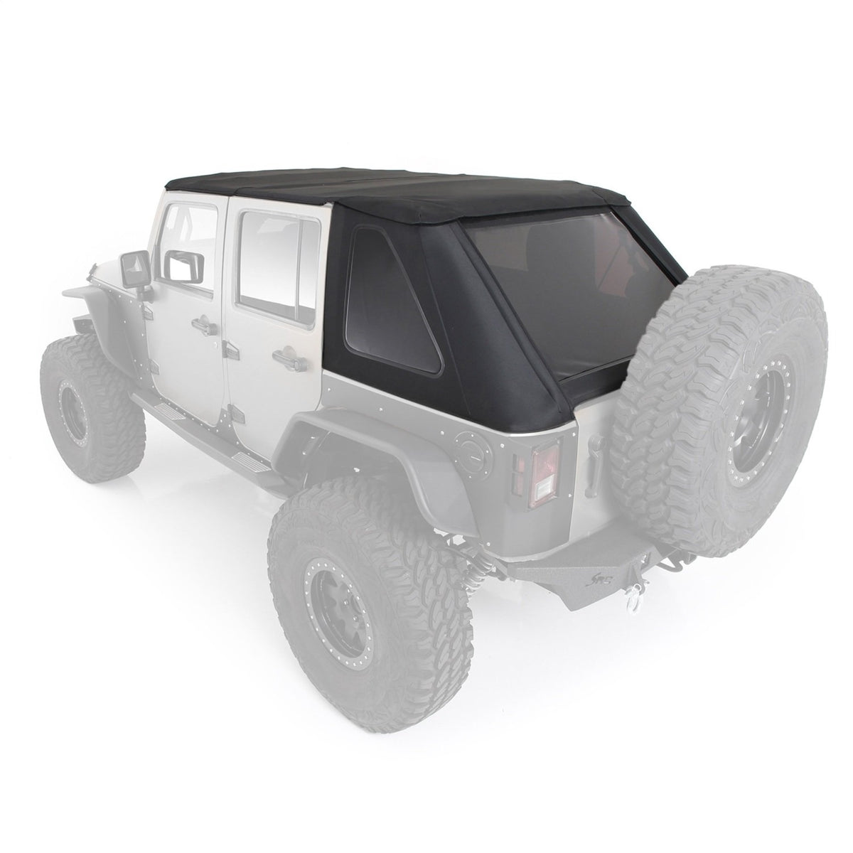 Smittybilt 9083235 Bowless Combo Soft Top