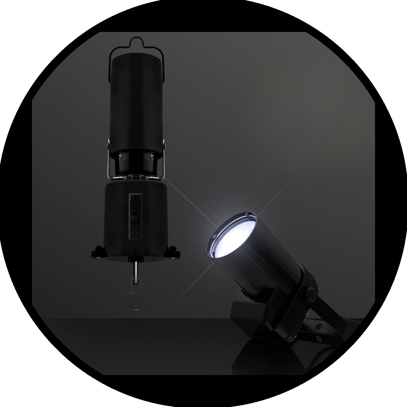 White LED Spotlight and Motor Kit Disco Ball not Included