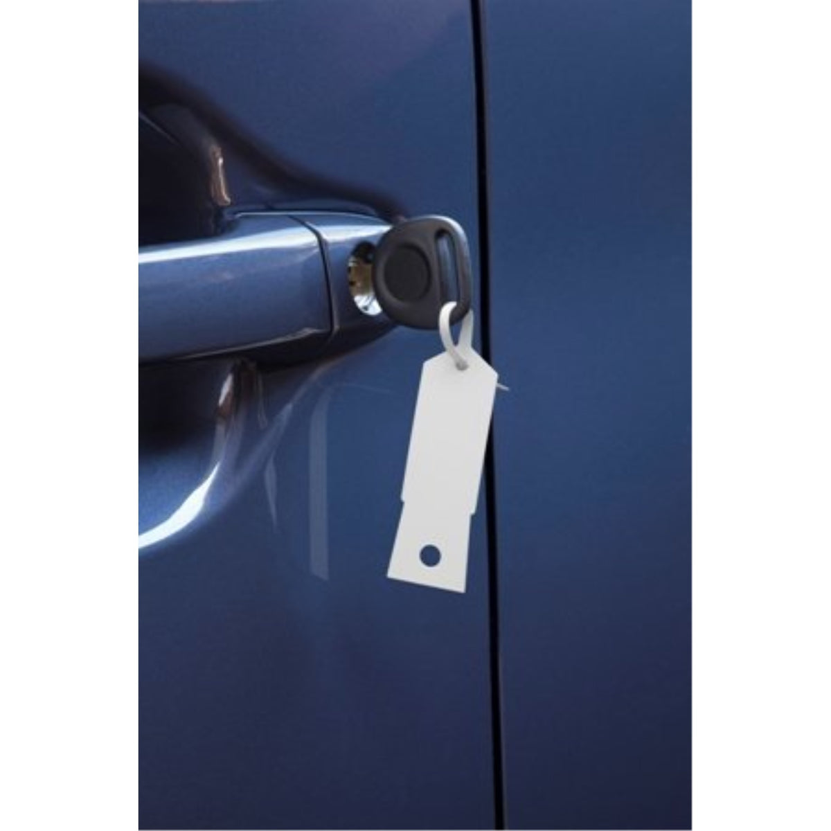 Slip-N-Grip Plastic Arrow White Key Tag 4.5Inx.75In 1000/Box
