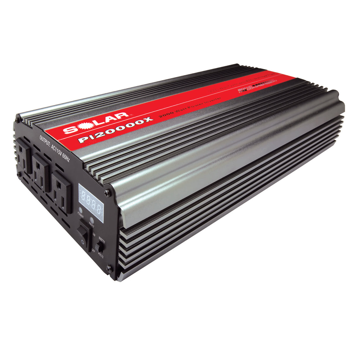 2000W Pwr Inverter Trpl Outlet