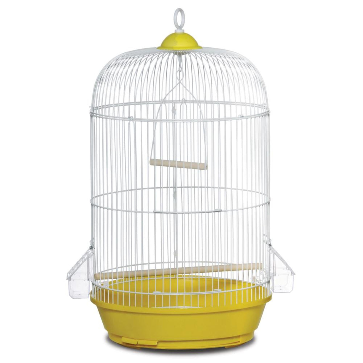 Small Round Bird Cage - Yellow