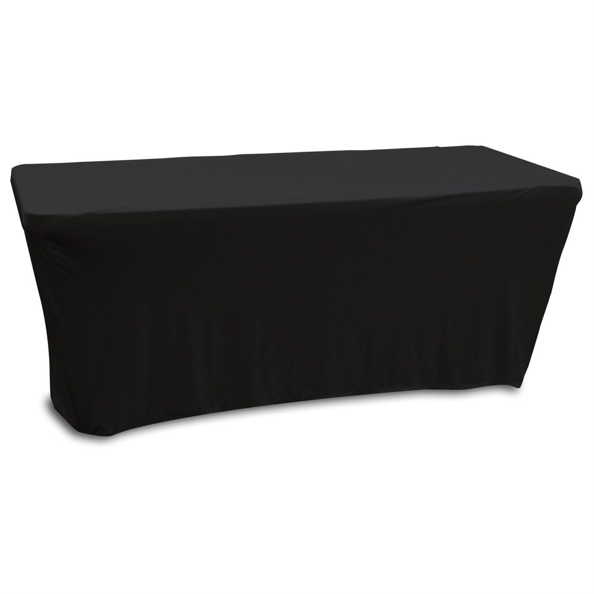 SCRIM WERKS 6' BANQUET TABEL SLIP SCREEN, BLACK