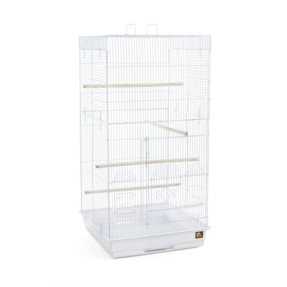 Tall Tiel Cage White