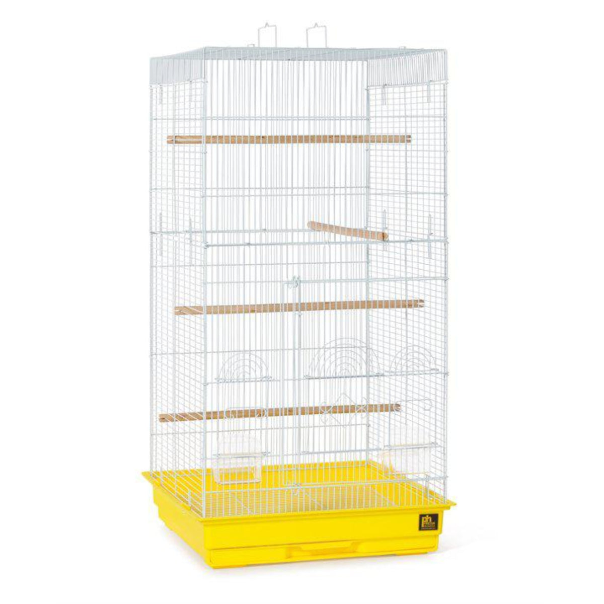 Tall Tiel Cage Yellow