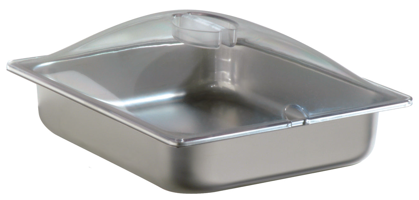 1/2 Size (4.3 Qt.) Chafing Pan & Plastic Lid