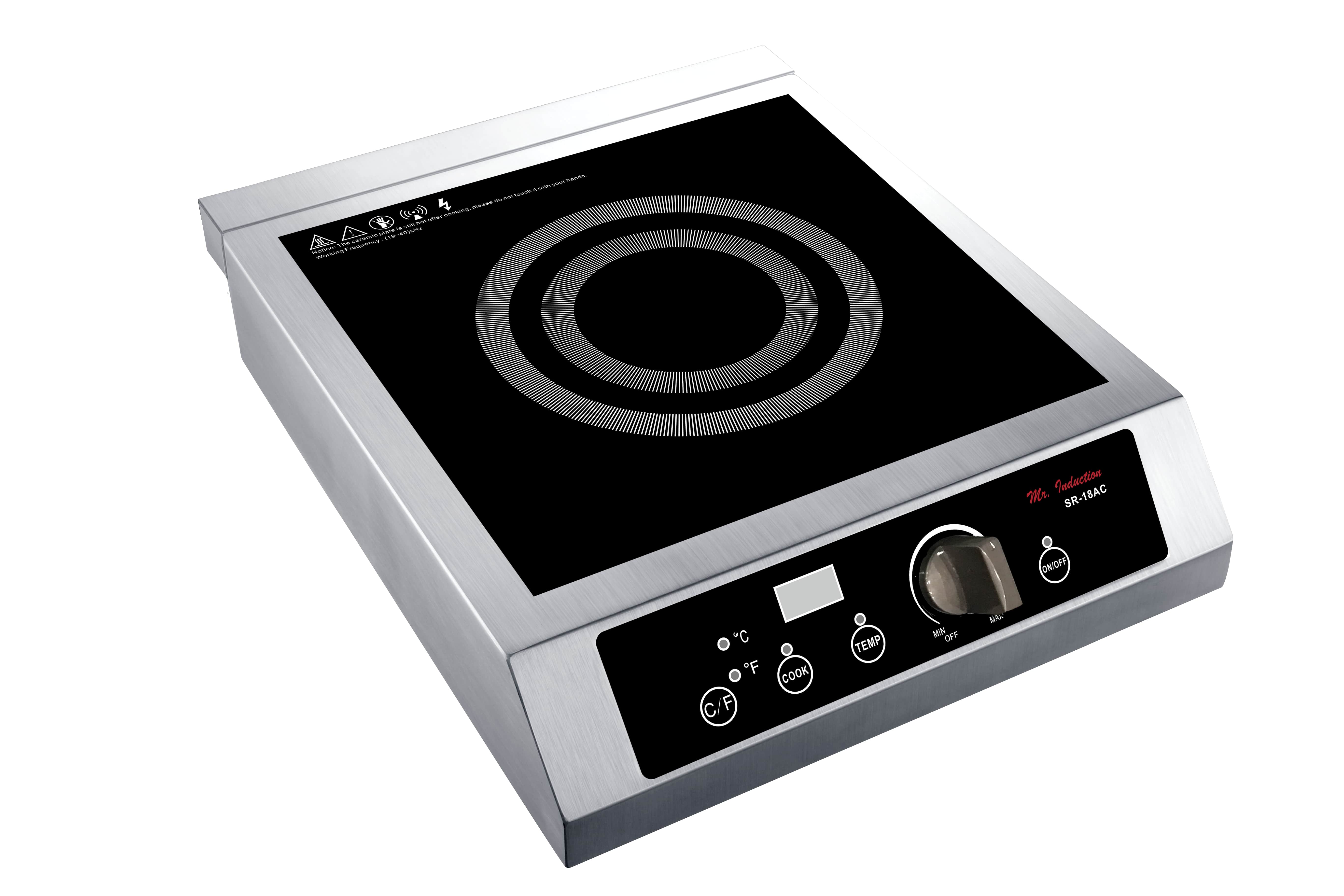 1800W Commercial Induction Range (Countertop)