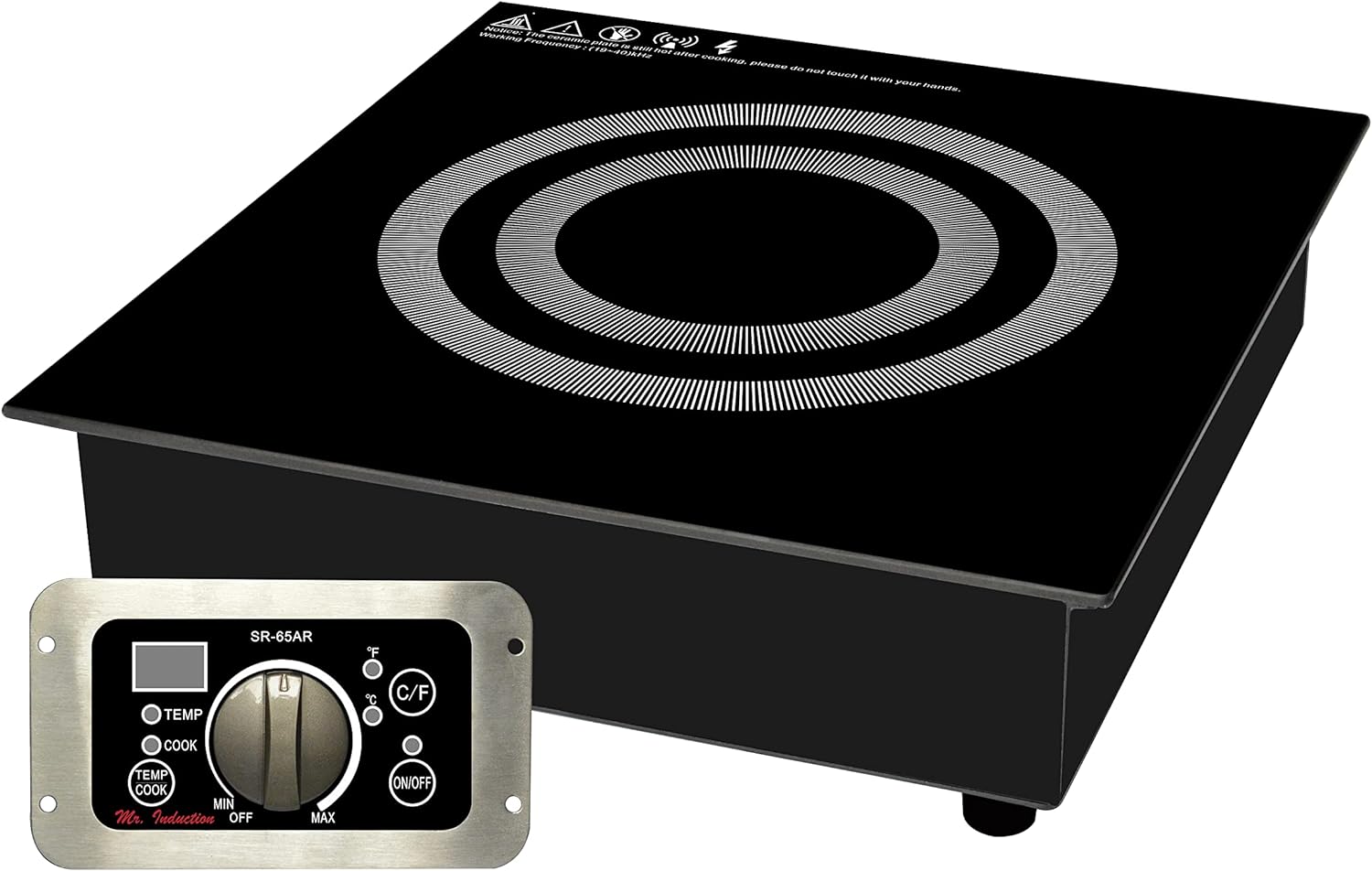 2600W Built-In Commercial Induction Range (220-240V)
