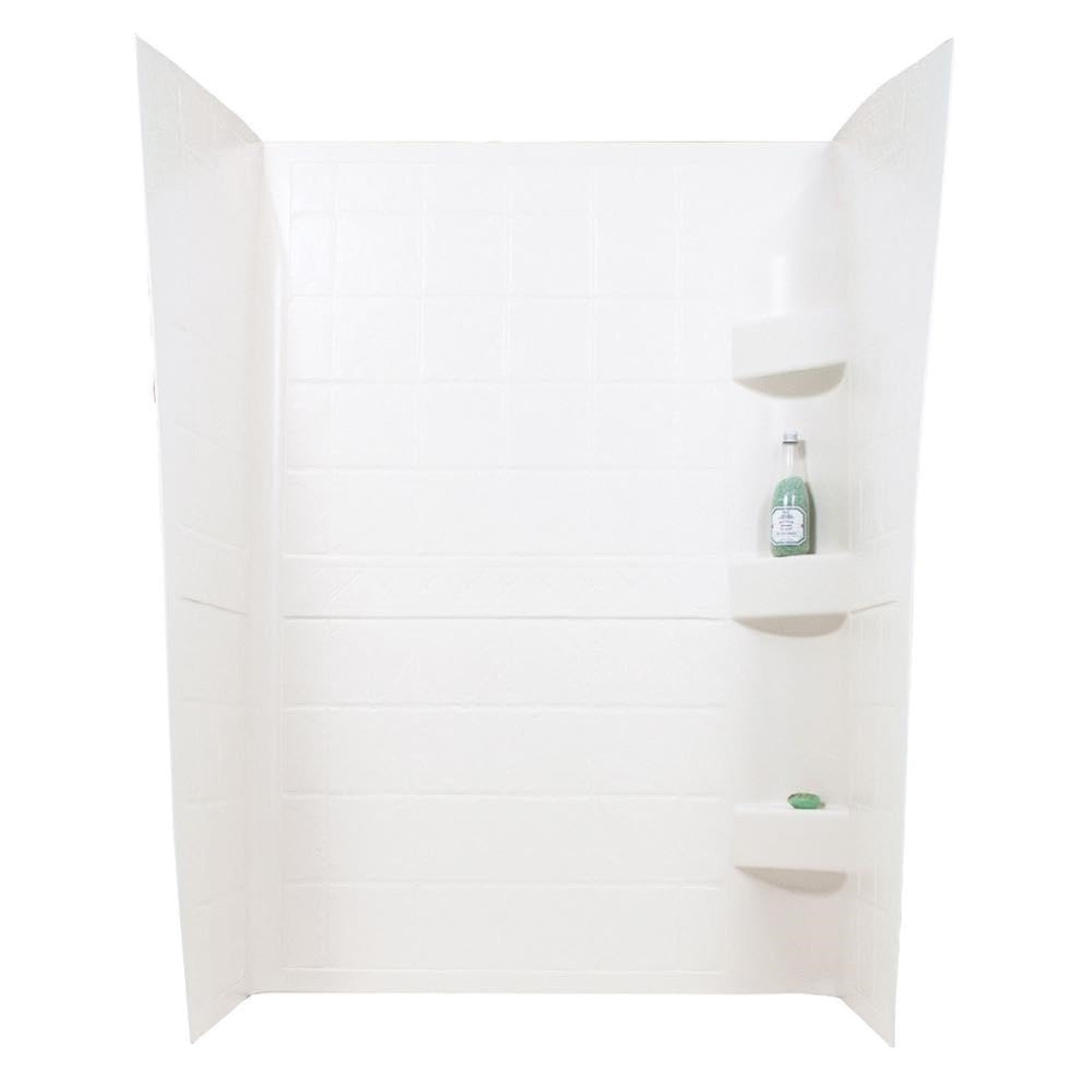 S.Recreation Shwrwall24X32X66White