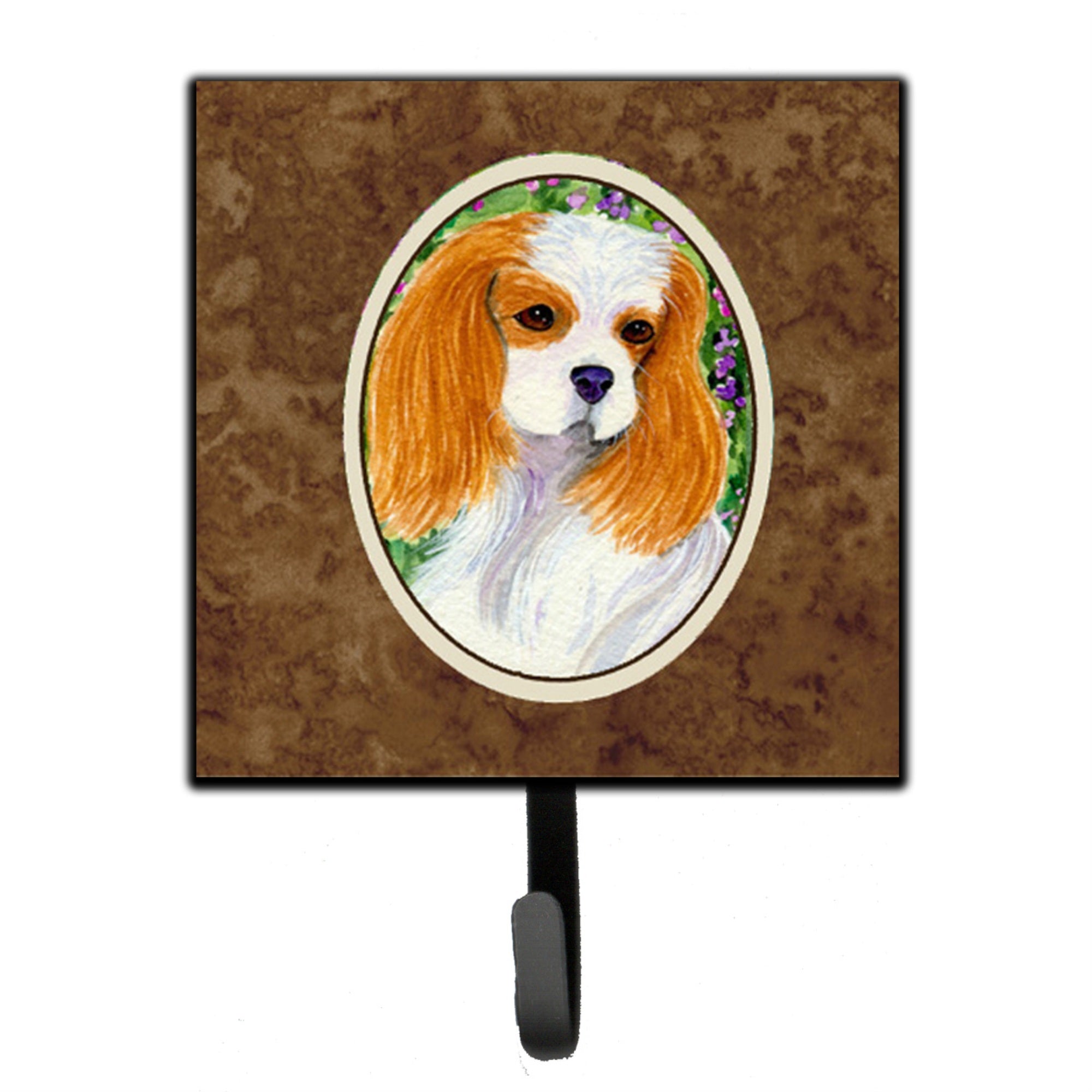 Caroline'S Treasures Ss1006Sh4 Cavalier Spaniel Leash Holder Or Key Hook, Small, Multicolor