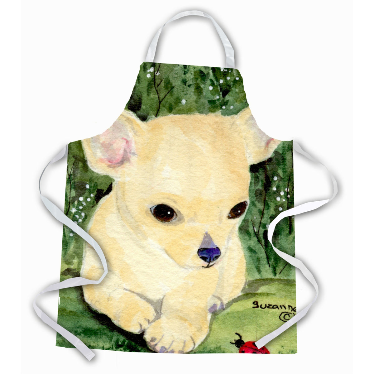 Caroline'S Treasures Ss1010Apron Chihuahua Apron, Large, Multicolor