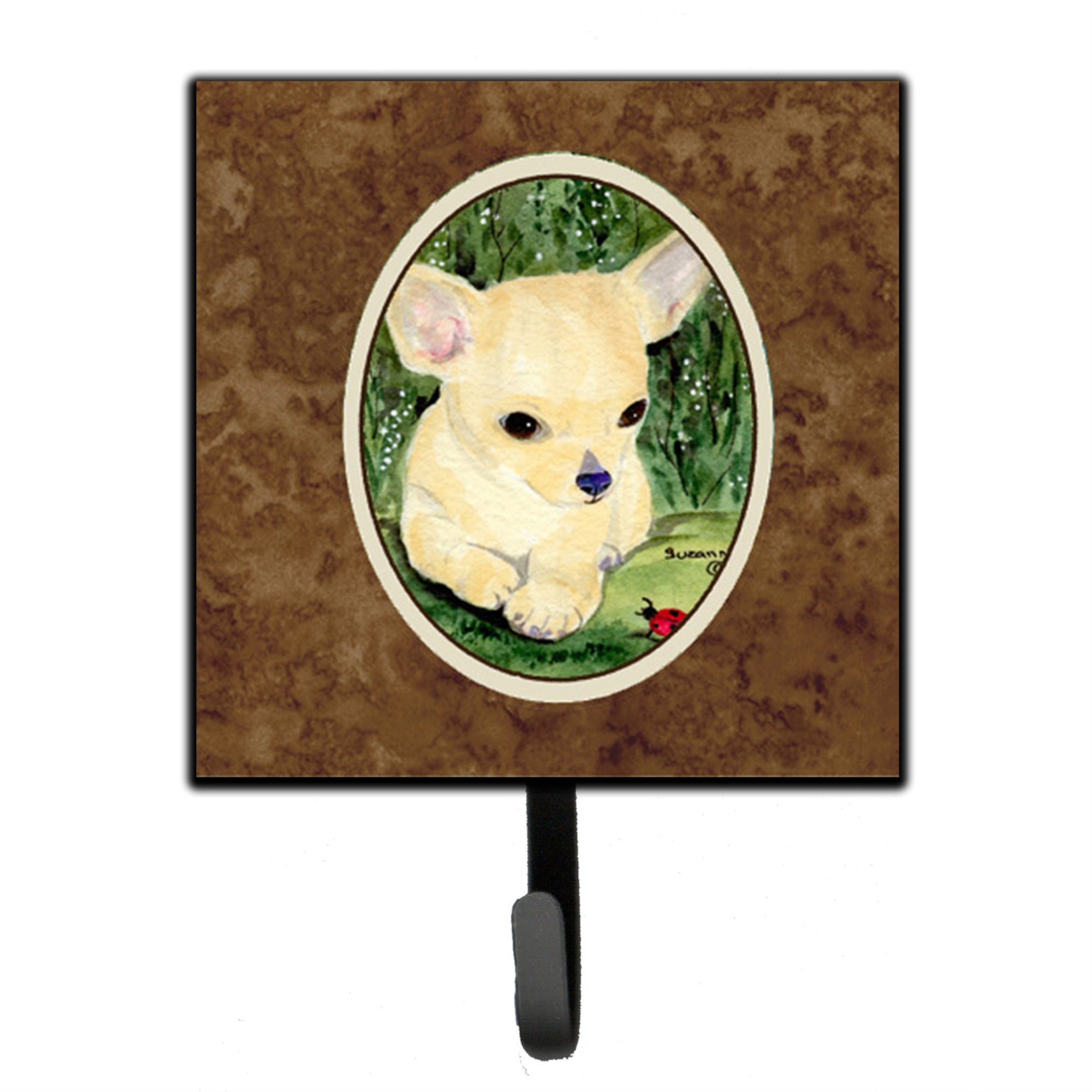 Caroline'S Treasures Ss1010Sh4 Chihuahua Leash Holder Or Key Hook, Small, Multicolor