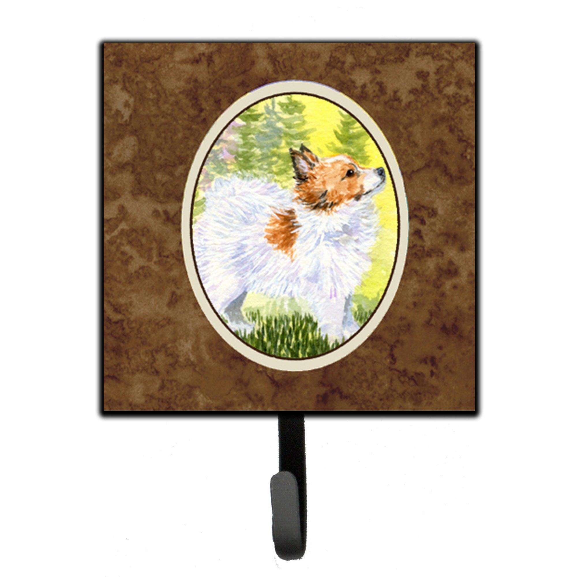 Caroline'S Treasures Ss1029Sh4 Papillion Leash Holder Or Key Hook, Small, Multicolor
