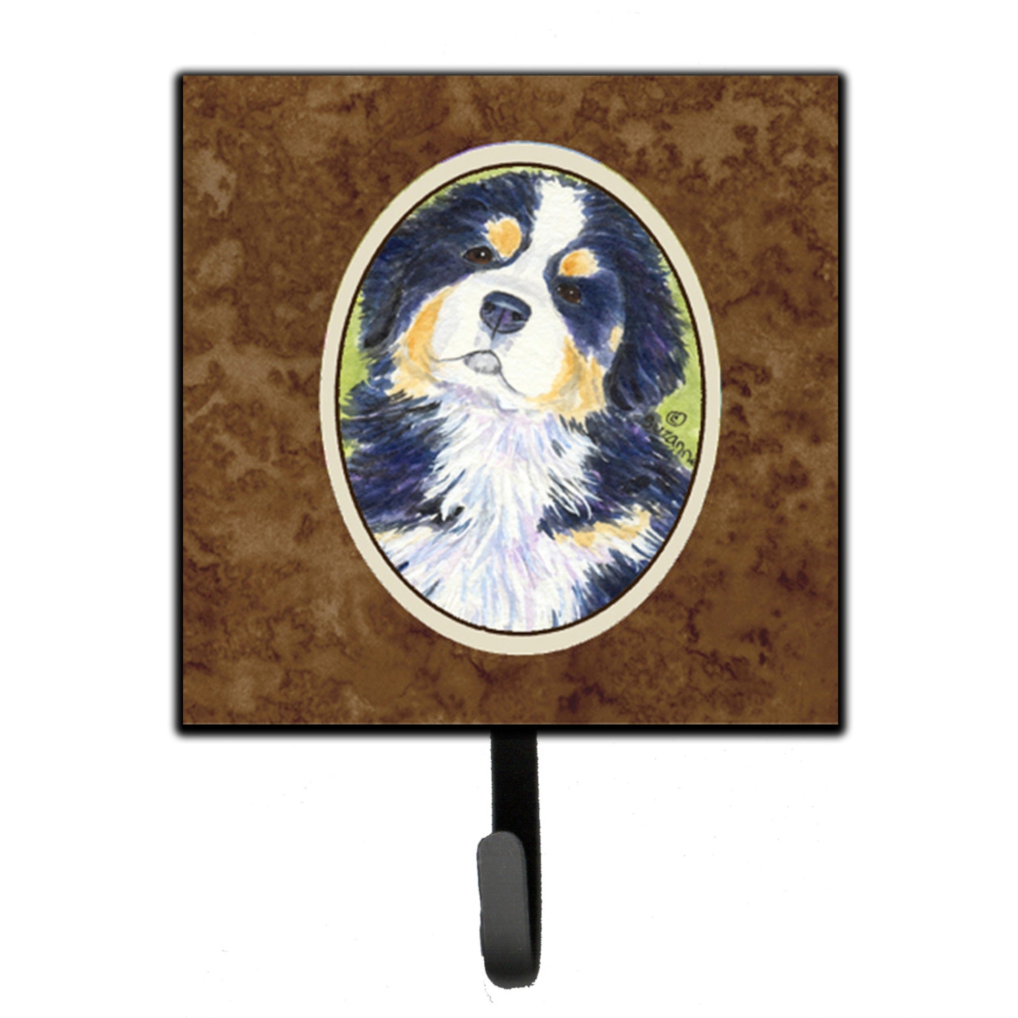 Caroline'S Treasures Ss1059Sh4 Bernese Mountain Dog Leash Holder Or Key Hook, Small, Multicolor