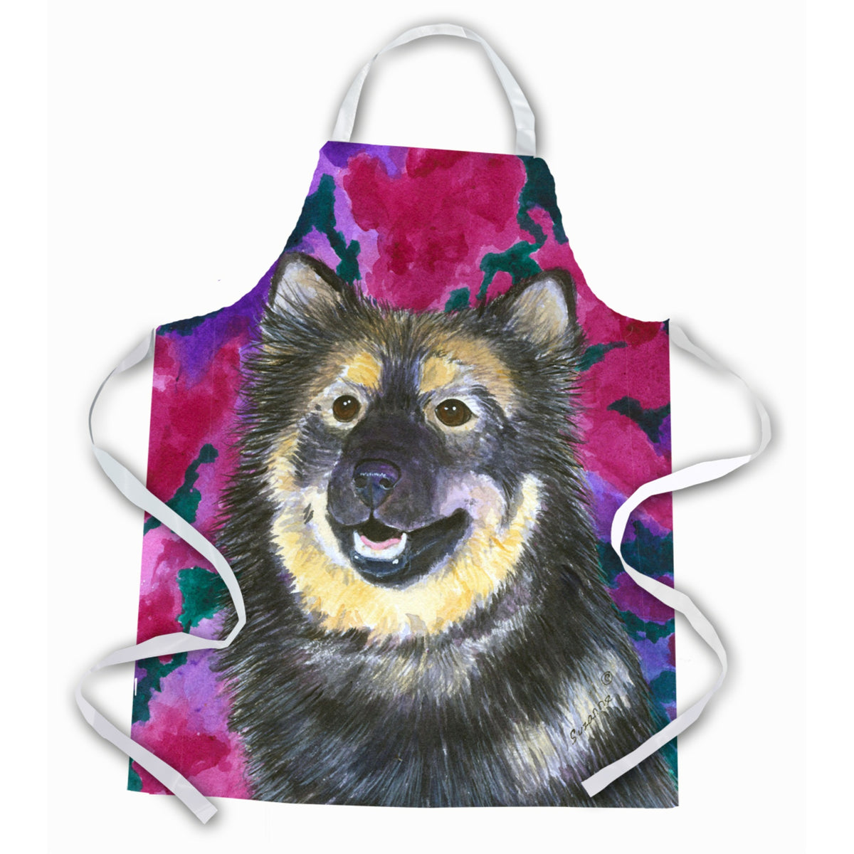 Caroline'S Treasures Ss1063Apron Finnish Lapp Hund Apron, Large, Multicolor