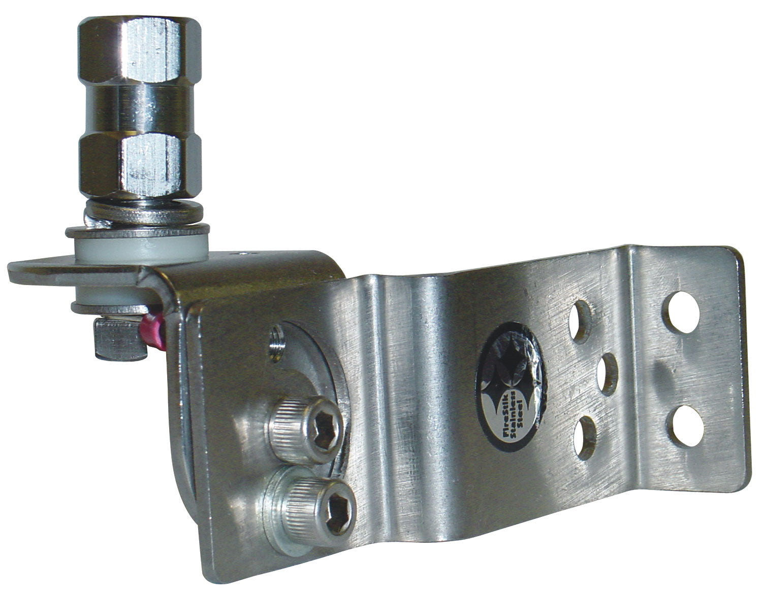 FIRESTIK - SS274 STAINLESS STEEL ADJUSTABLE HOOD CHANNEL MOUNT  WITH K4 LUG TYPE STUD