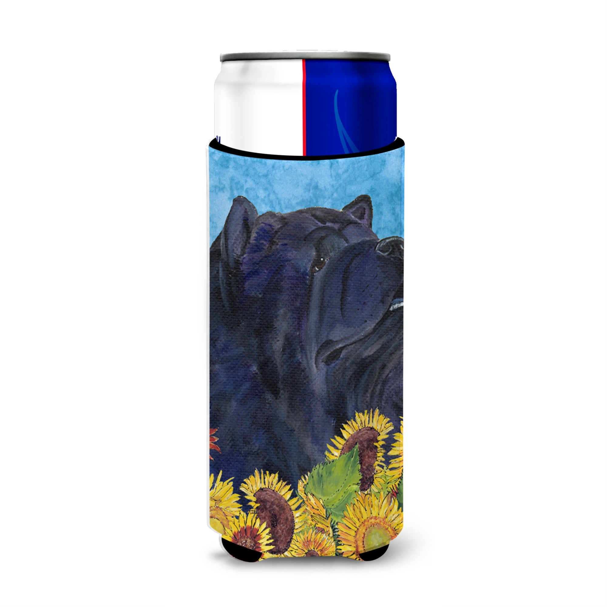 Chow Chow In Summer Flowers Ultra Beverage Insulators For Slim Cans Ss4134Muk