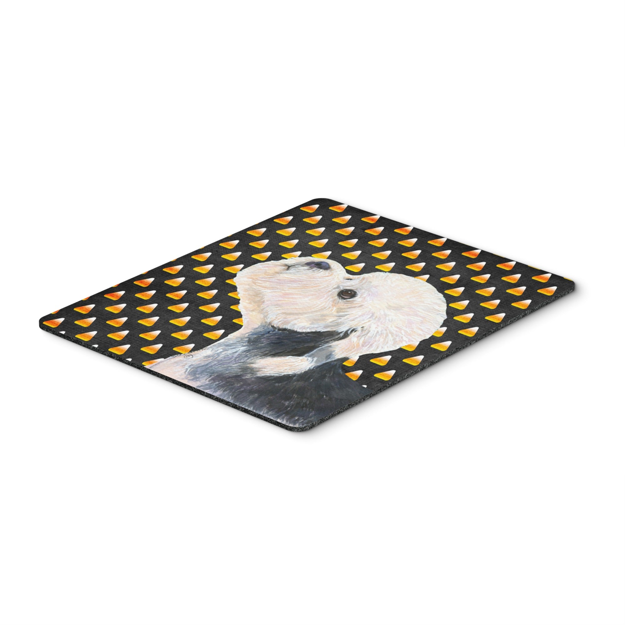 Caroline'S Treasures Mouse/Hot Pad/Trivet, Dandie Dinmont Terrier Candy Corn Halloween (Ss4296Mp)