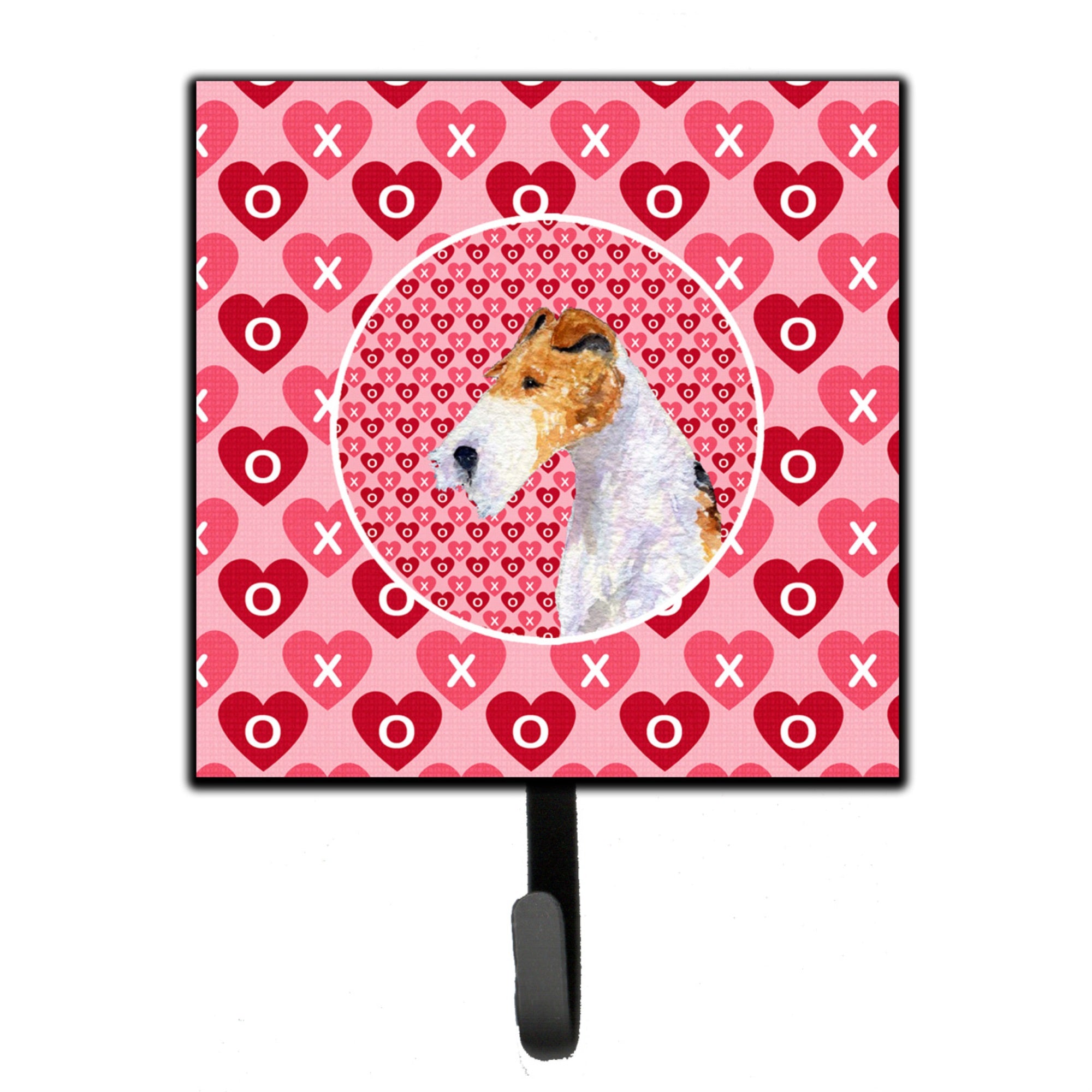 Caroline'S Treasures Ss4478Sh4 Fox Terrier Leash Or Key Holder, Small, Multicolor