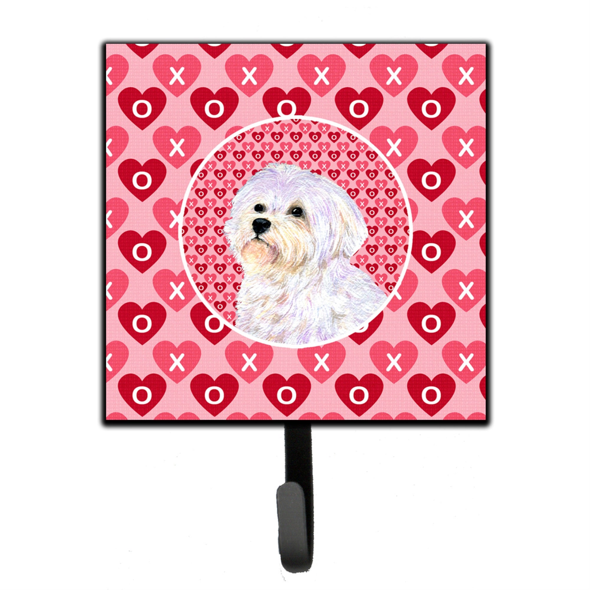 Caroline'S Treasures Ss4481Sh4 Maltese Leash Or Key Holder, Small, Multicolor
