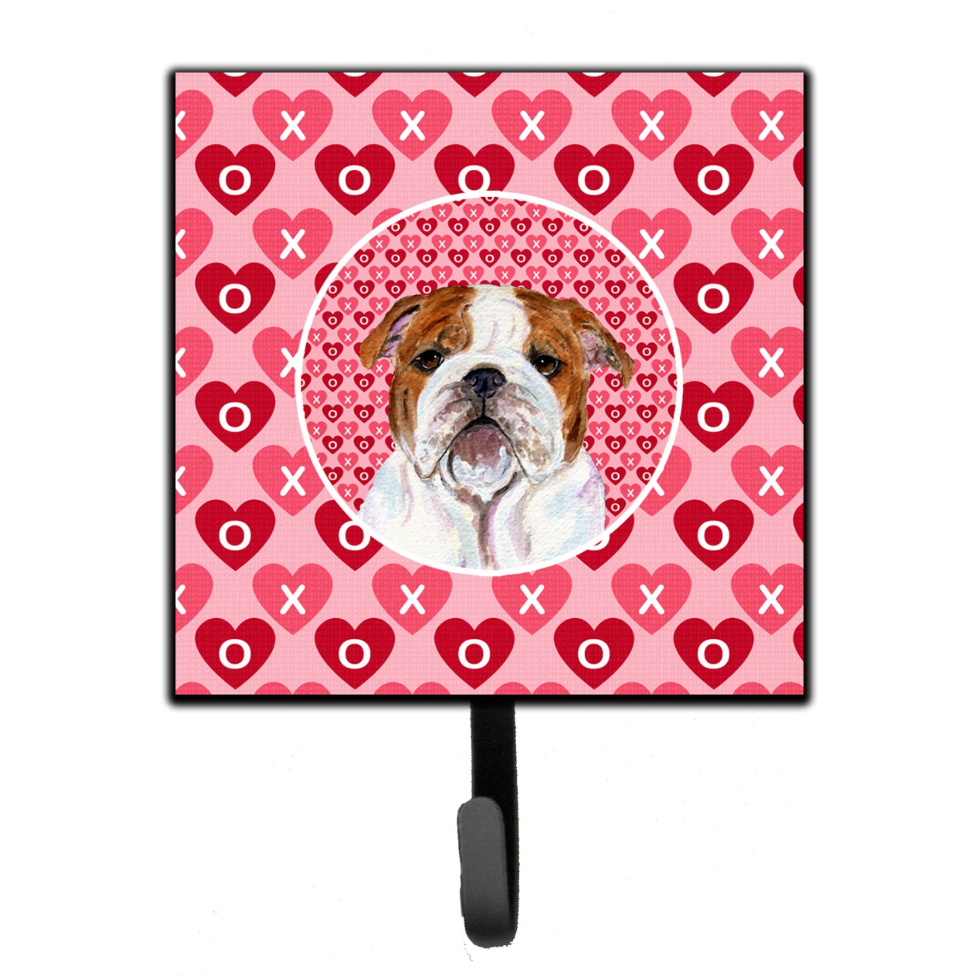 Caroline'S Treasures Ss4484Sh4 Bulldog English Leash Or Key Holder, Small, Multicolor