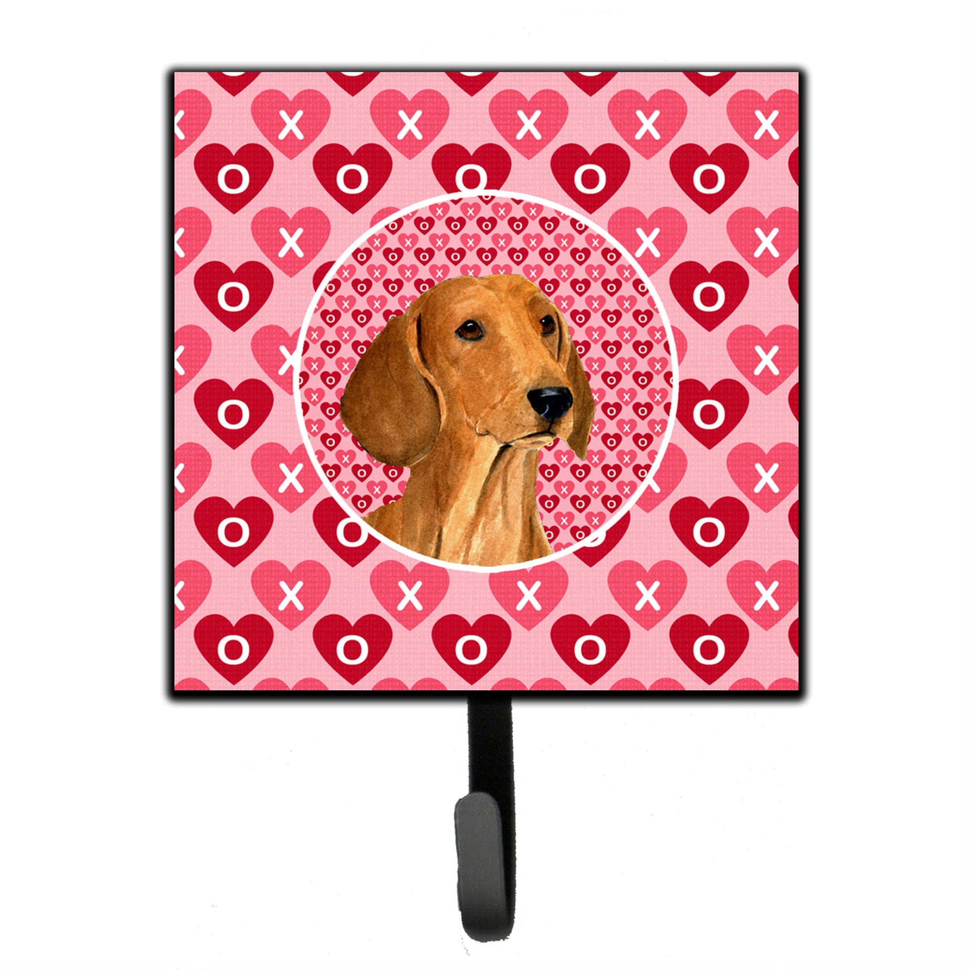 Caroline'S Treasures Ss4487Sh4 Dachshund Leash Or Key Holder, Small, Multicolor