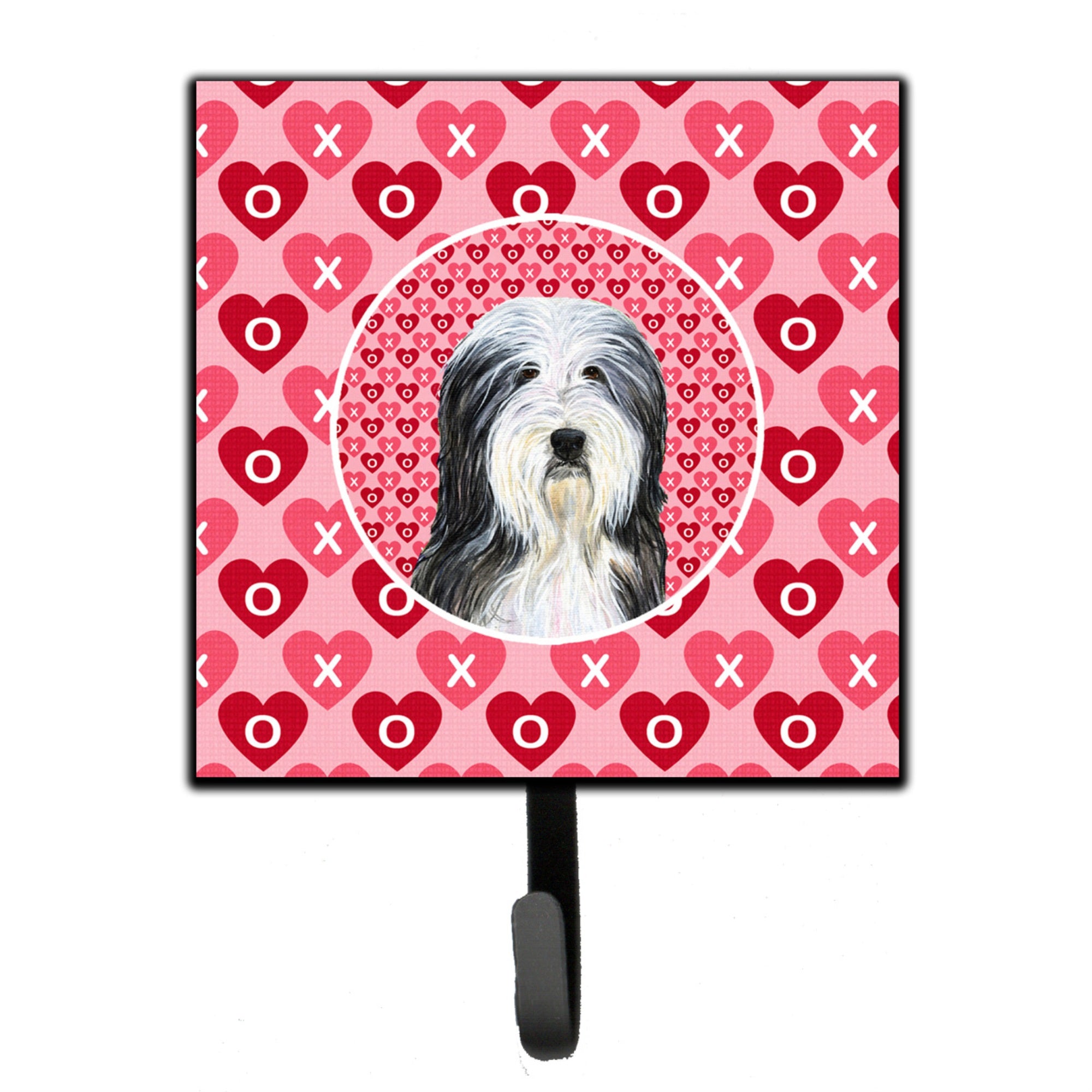 Caroline'S Treasures Ss4497Sh4 Bearded Collie Leash Or Key Holder, Small, Multicolor