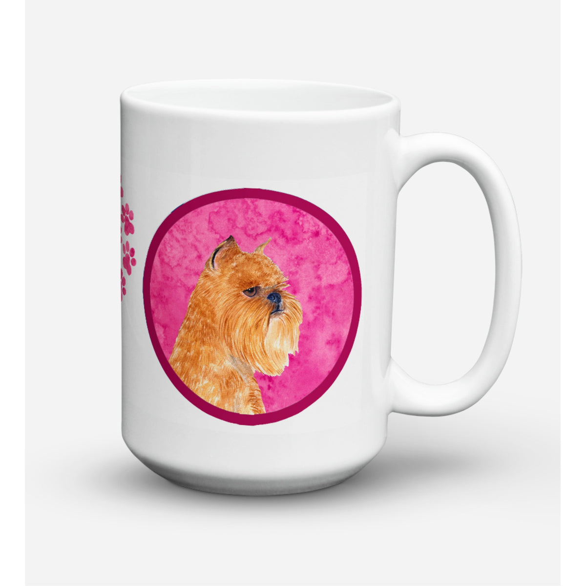 Caroline'S Treasures Ss4770-Pk-Cm15 Brussels Griffon Microwavable Ceramic Coffee Mug, 15 Oz, Multicolor