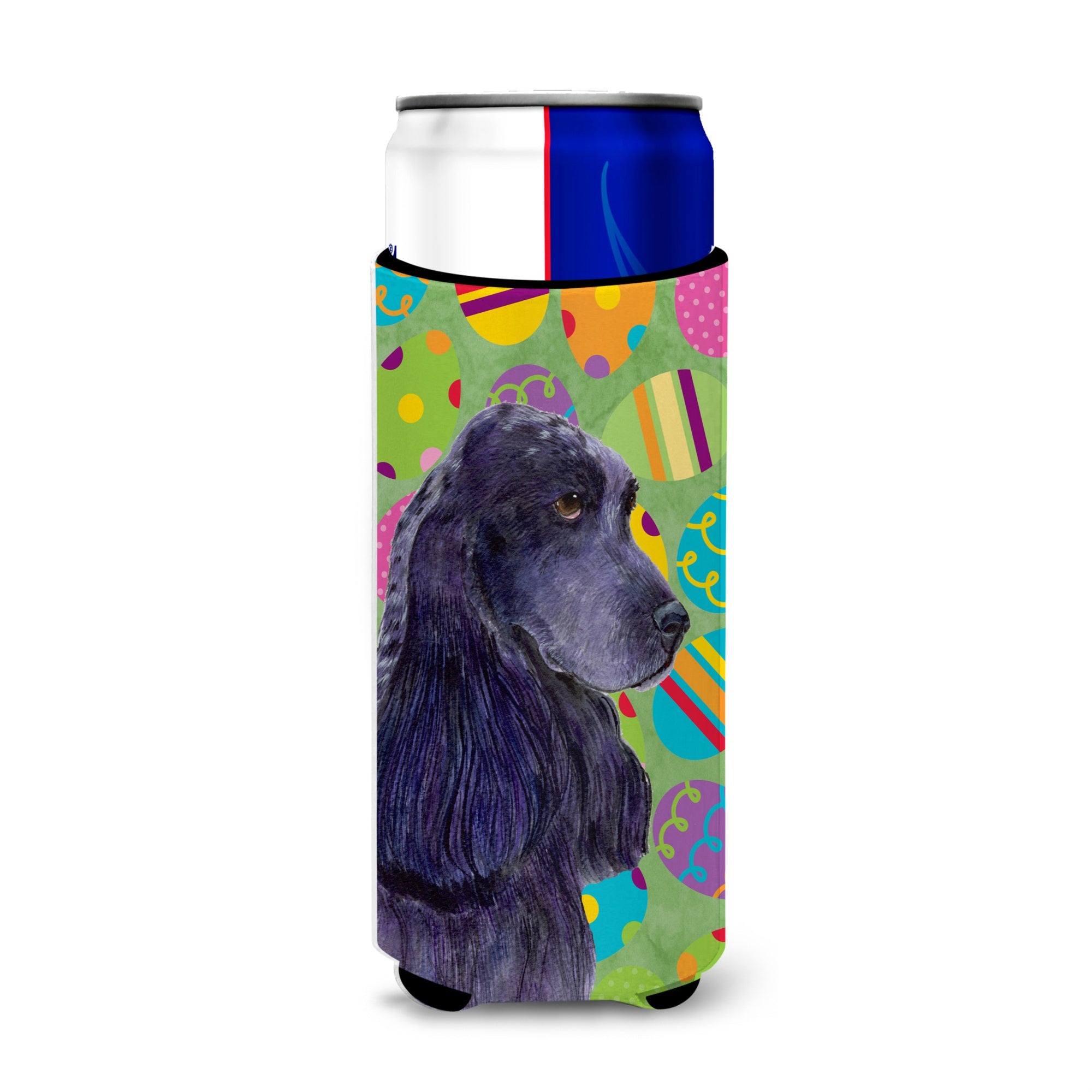 Cocker Spaniel Easter Eggtravaganza Ultra Beverage Insulators For Slim Cans Ss4816Muk