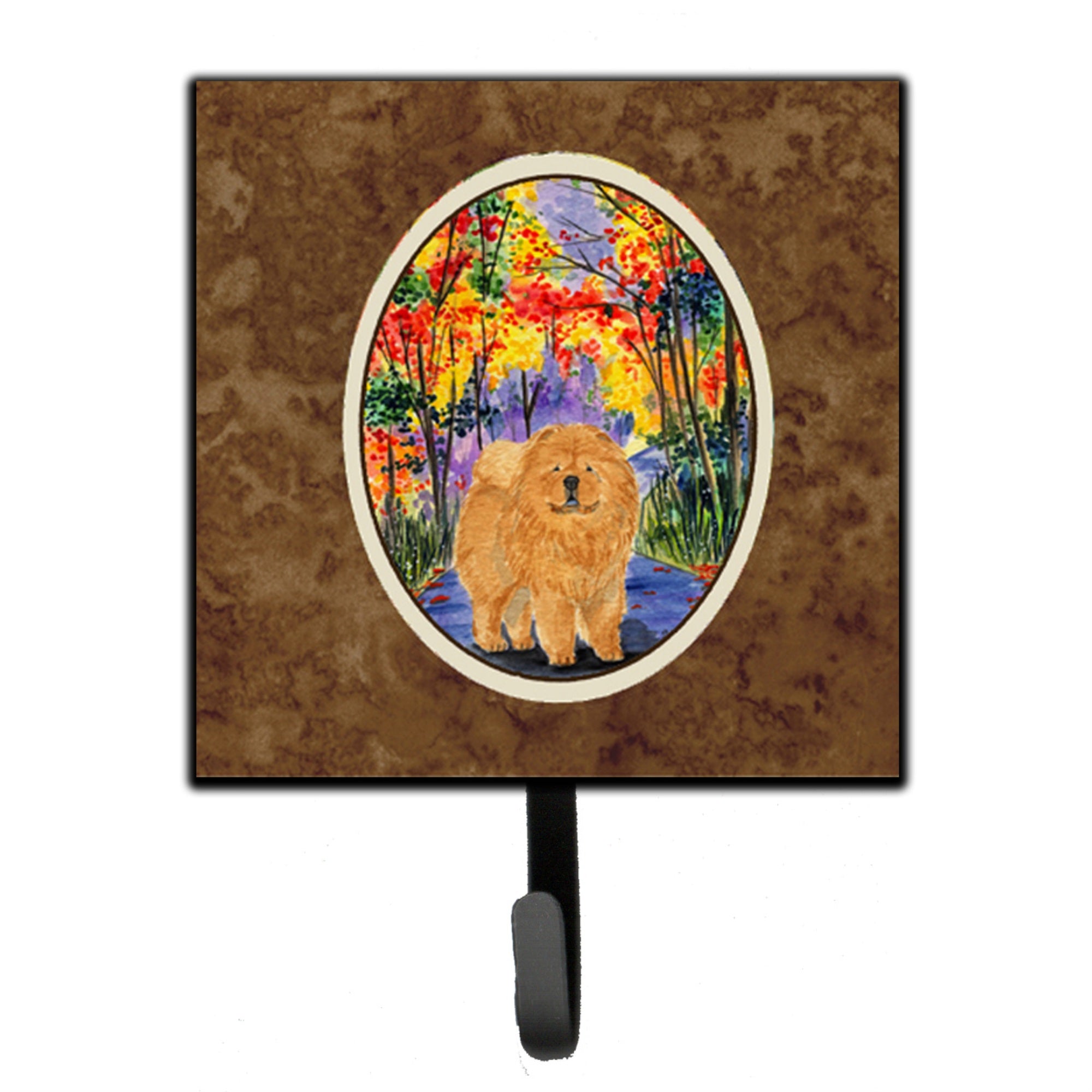 Caroline'S Treasures Ss7001Sh4 Chow Chow Leash Holder Or Key Hook, Small, Multicolor