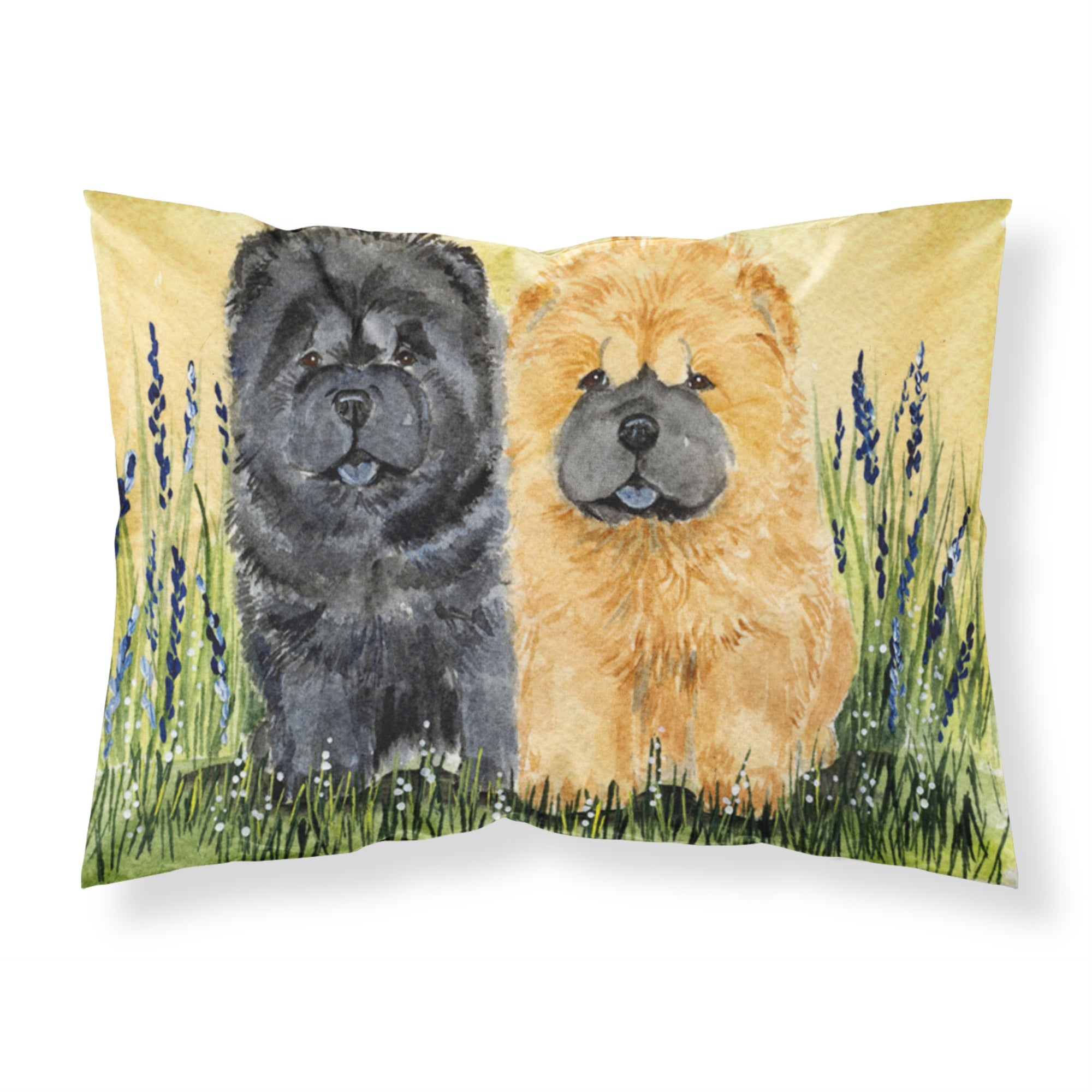 Caroline'S Treasures Ss7006Pillowcase Chow Moisture Wicking Fabric Standard Pillowcase, Large, Multicolor