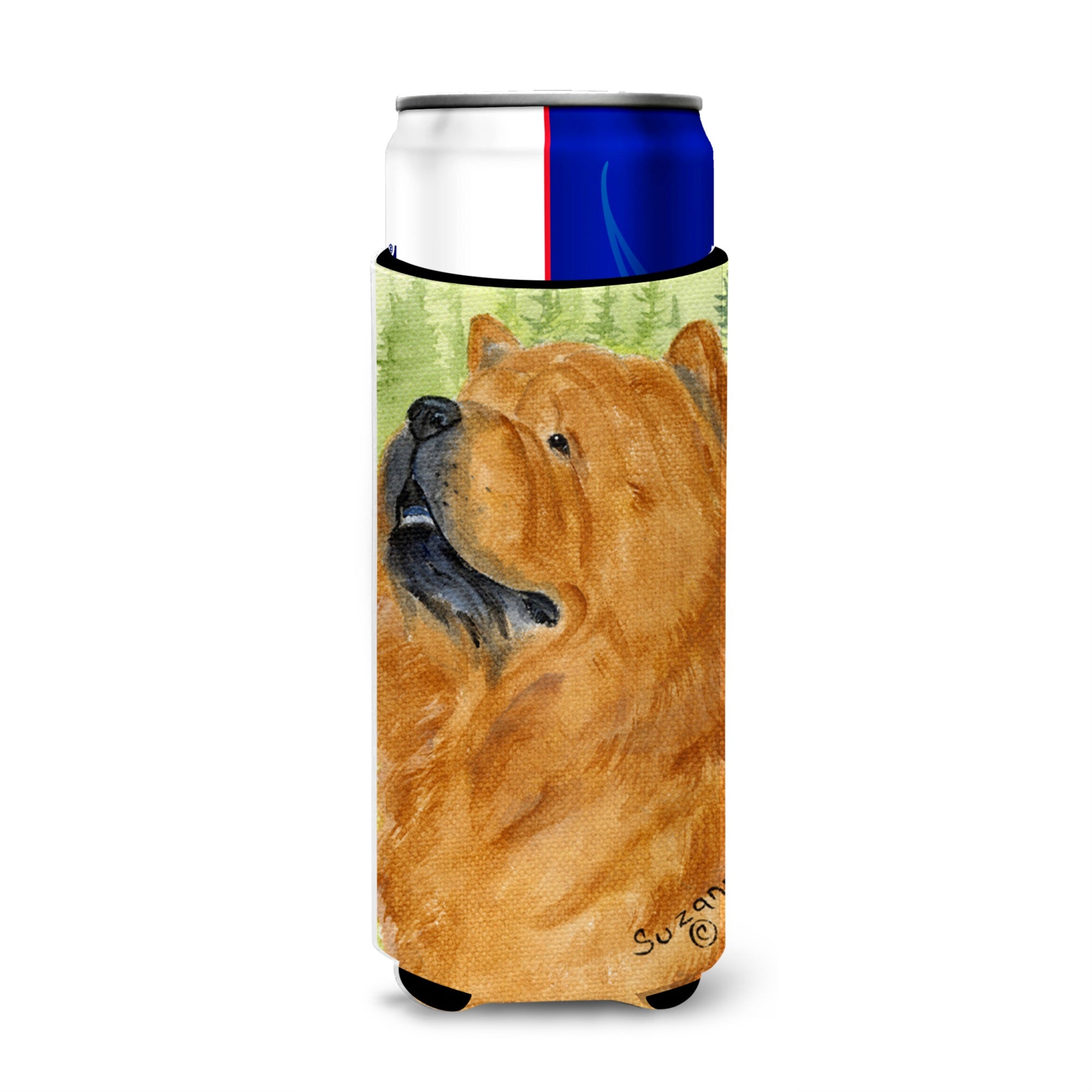 Chow Chow Ultra Beverage Insulators For Slim Cans Ss7007Muk