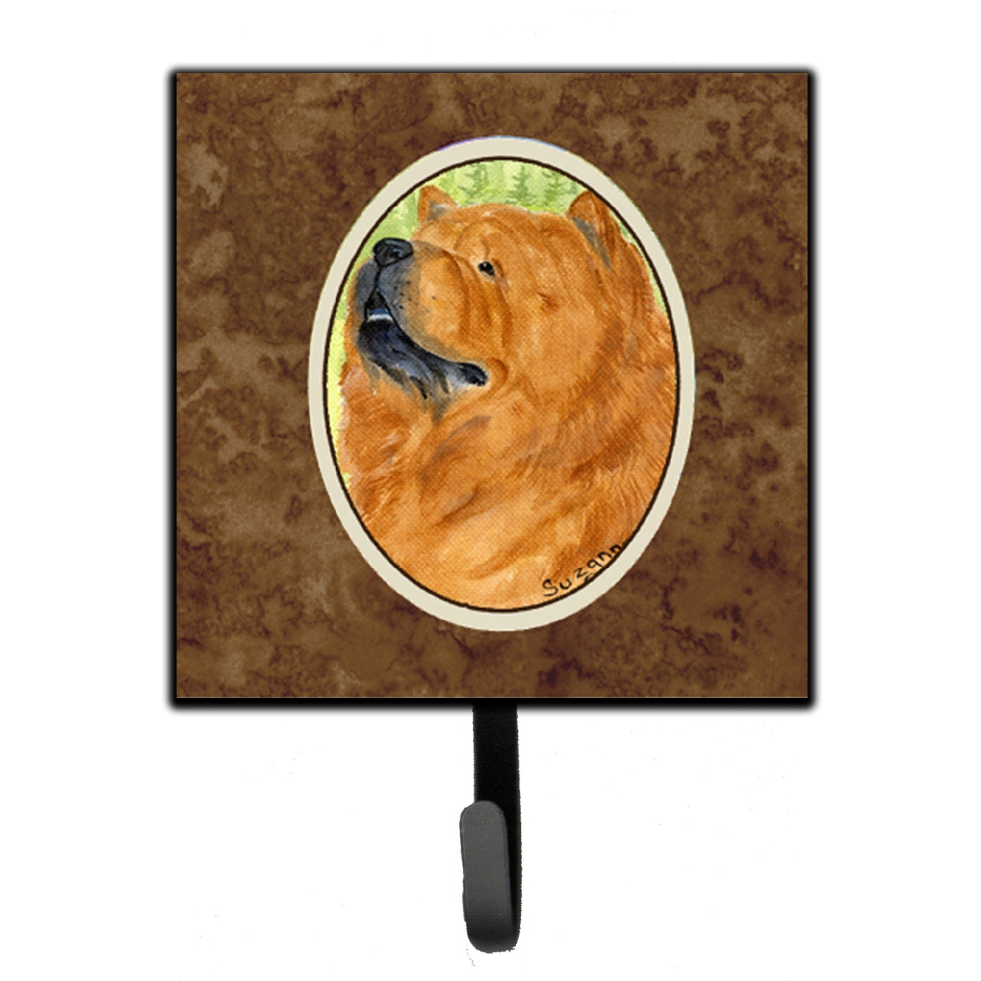 Caroline'S Treasures Ss7007Sh4 Chow Chow Leash Holder Or Key Hook, Small, Multicolor