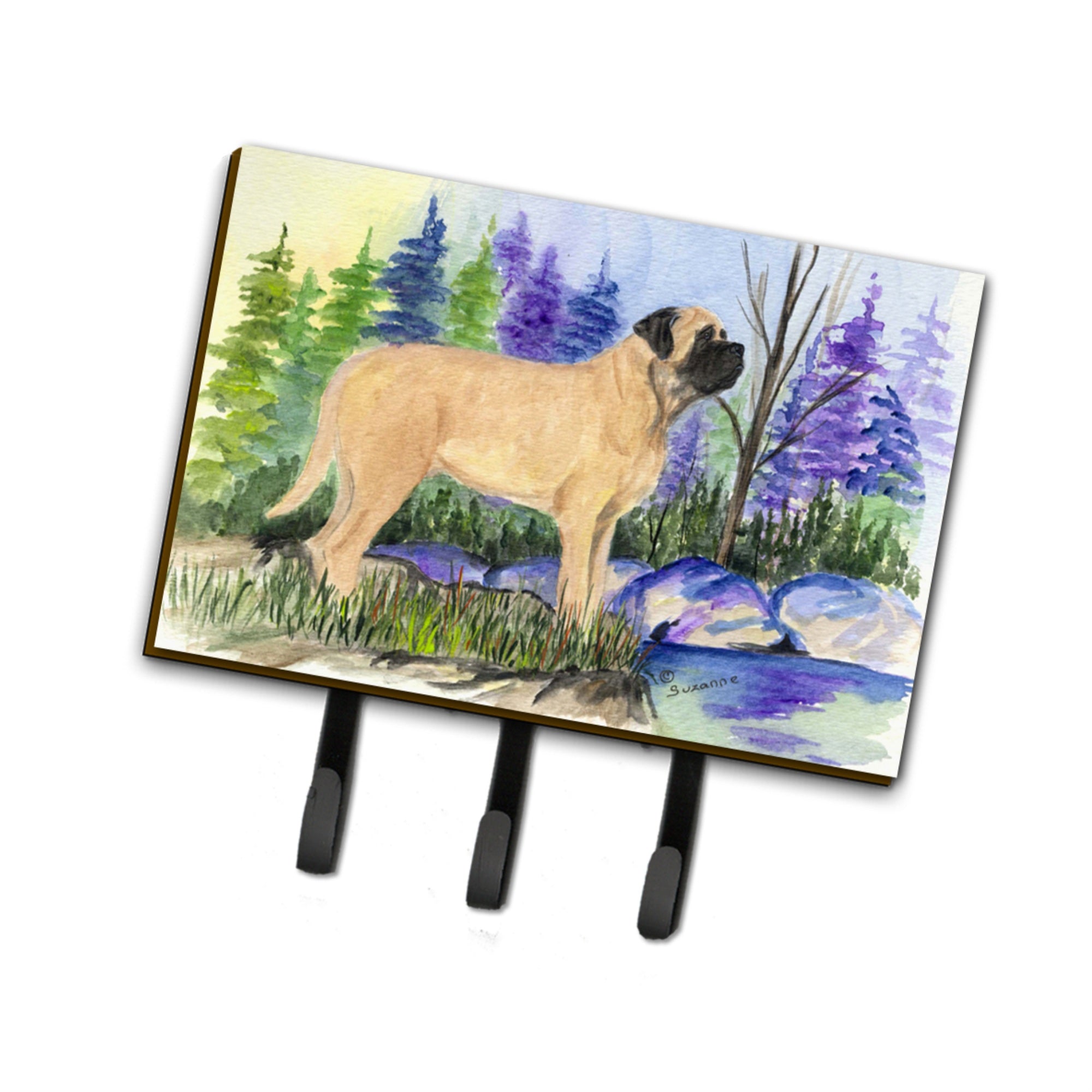 Caroline'S Treasures Ss8009Th68 Mastiff Leash Holder Or Key Hook, Large, Multicolor